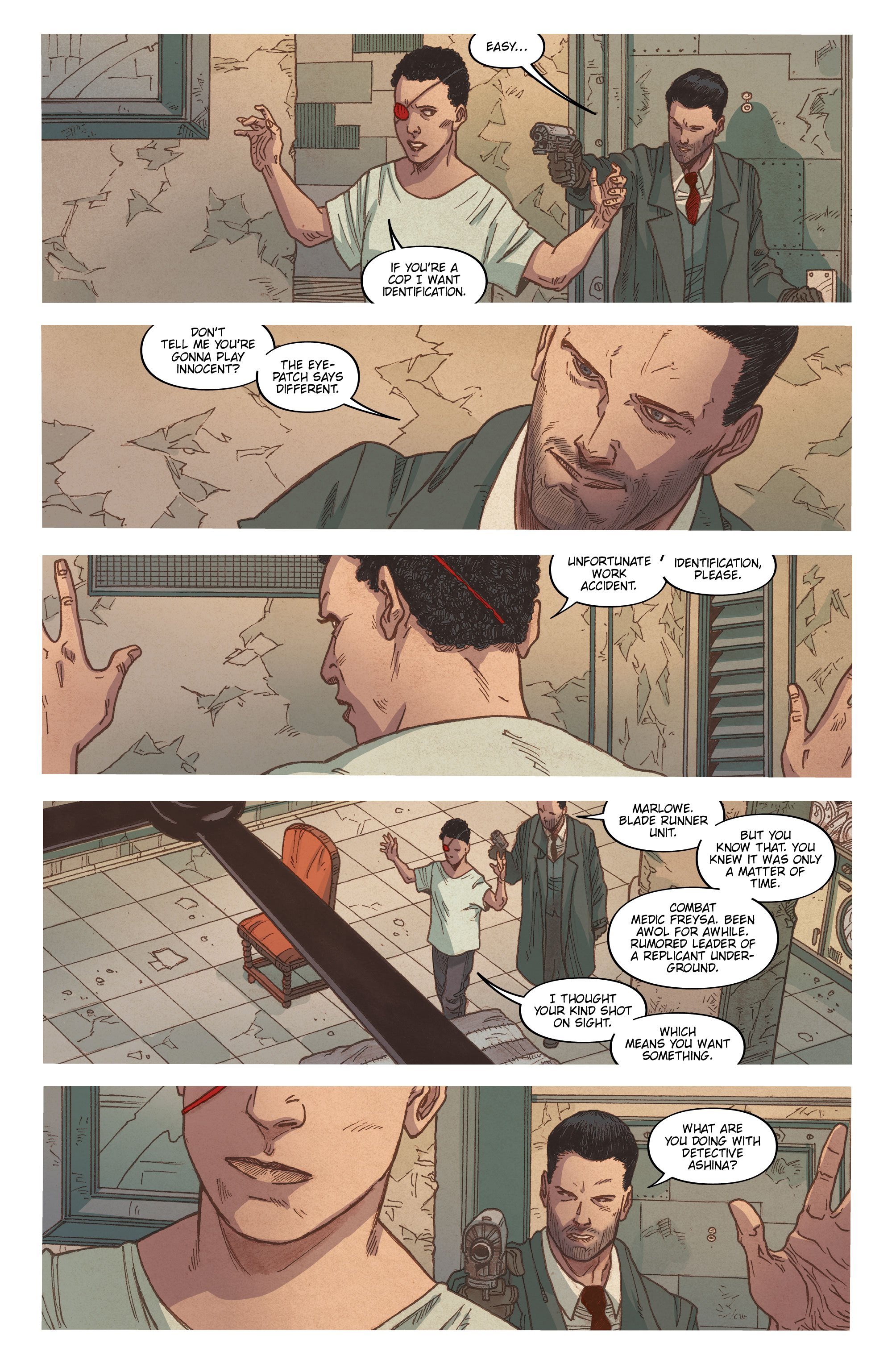 Read online Blade Runner 2029 comic -  Issue #11 - 13