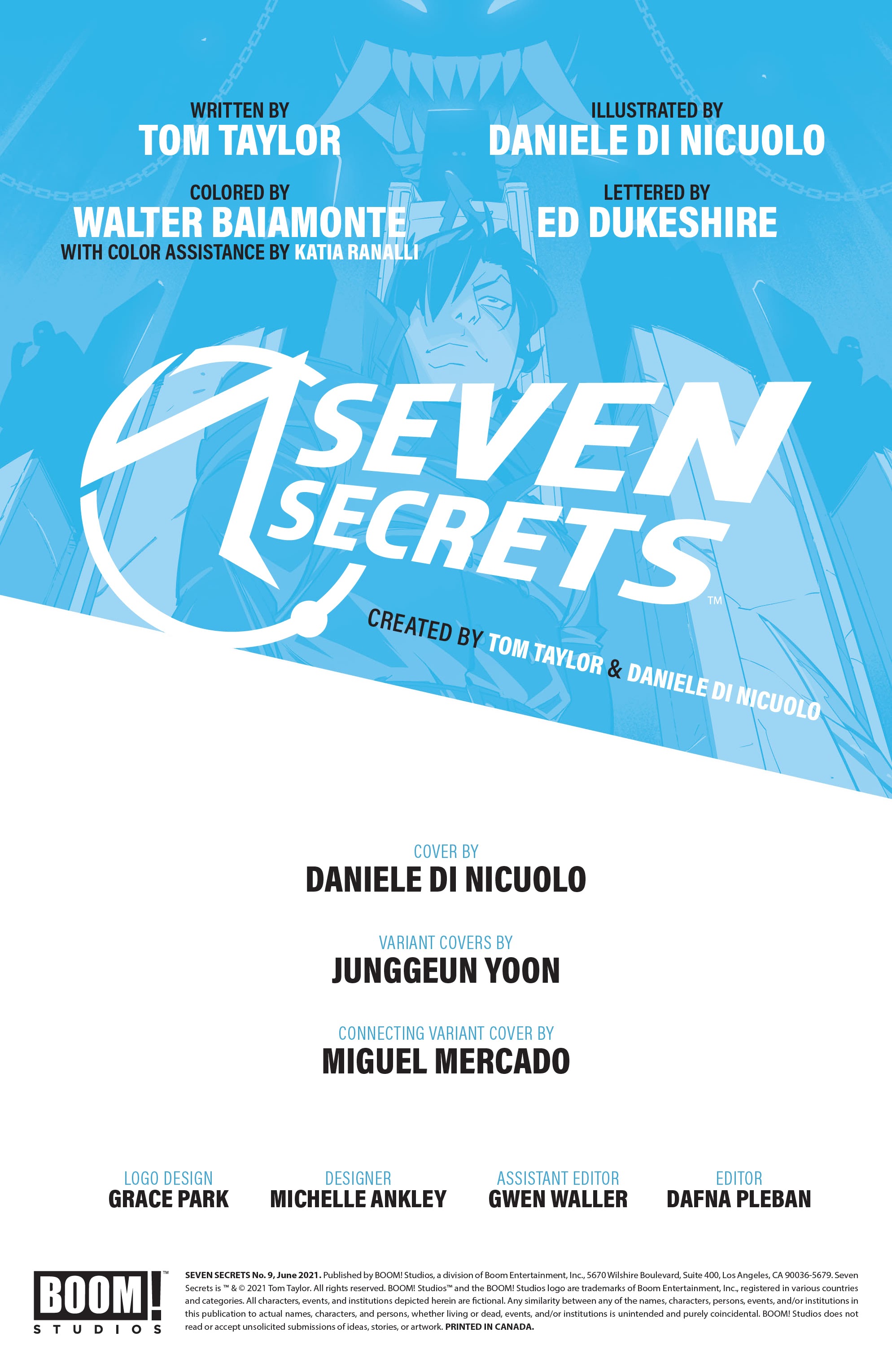 Read online Seven Secrets comic -  Issue #9 - 2