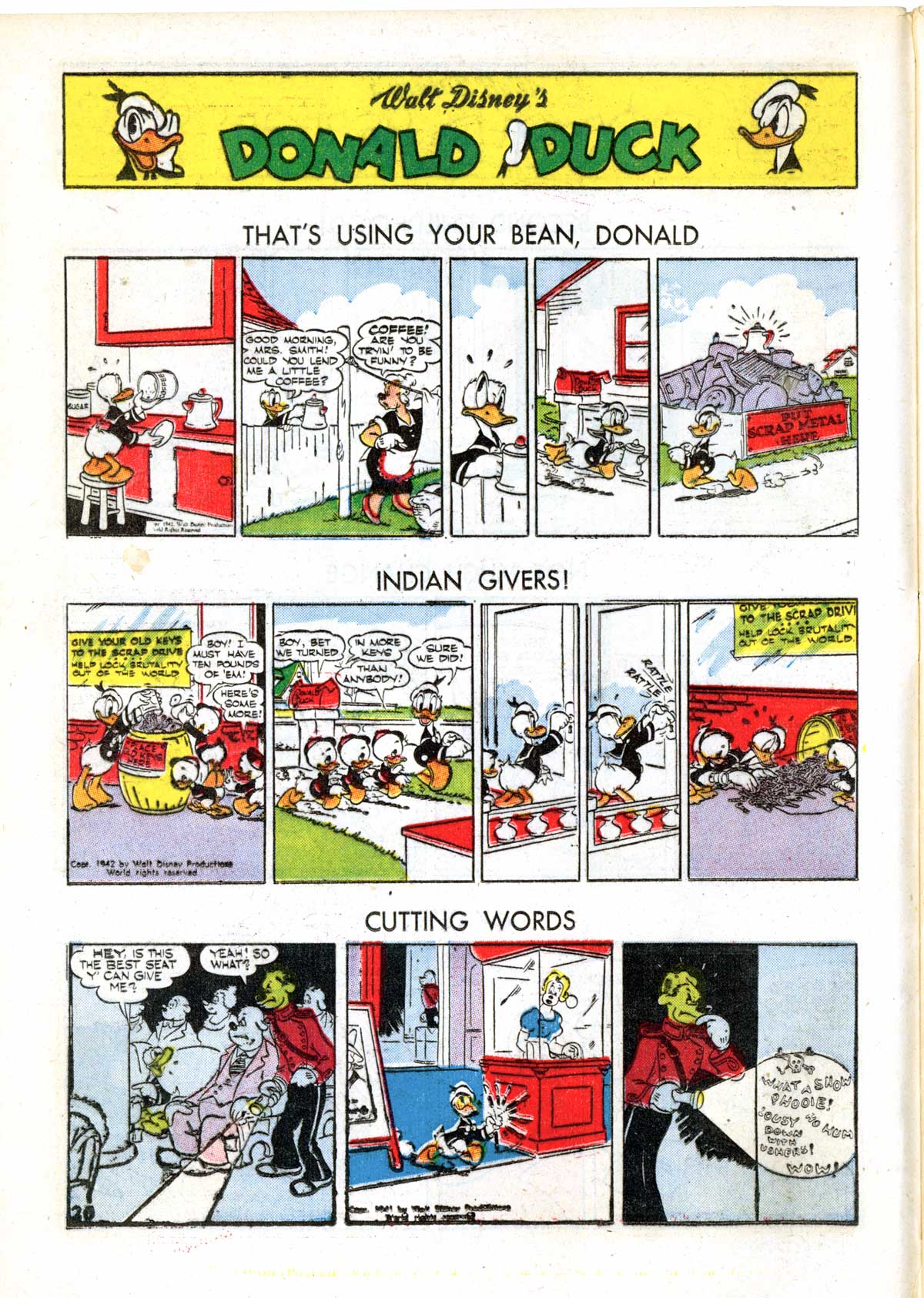 Read online Walt Disney's Comics and Stories comic -  Issue #33 - 22