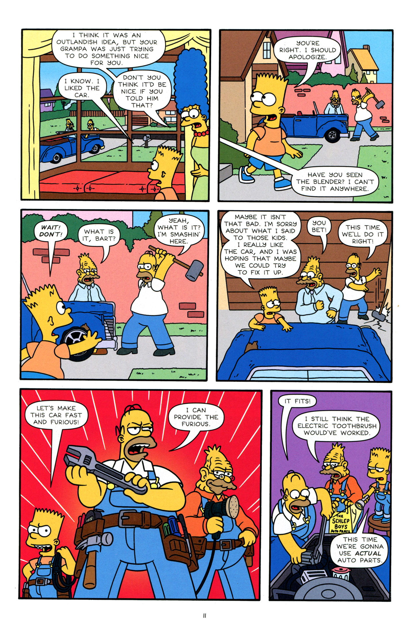 Read online Simpsons Comics Presents Bart Simpson comic -  Issue #62 - 13