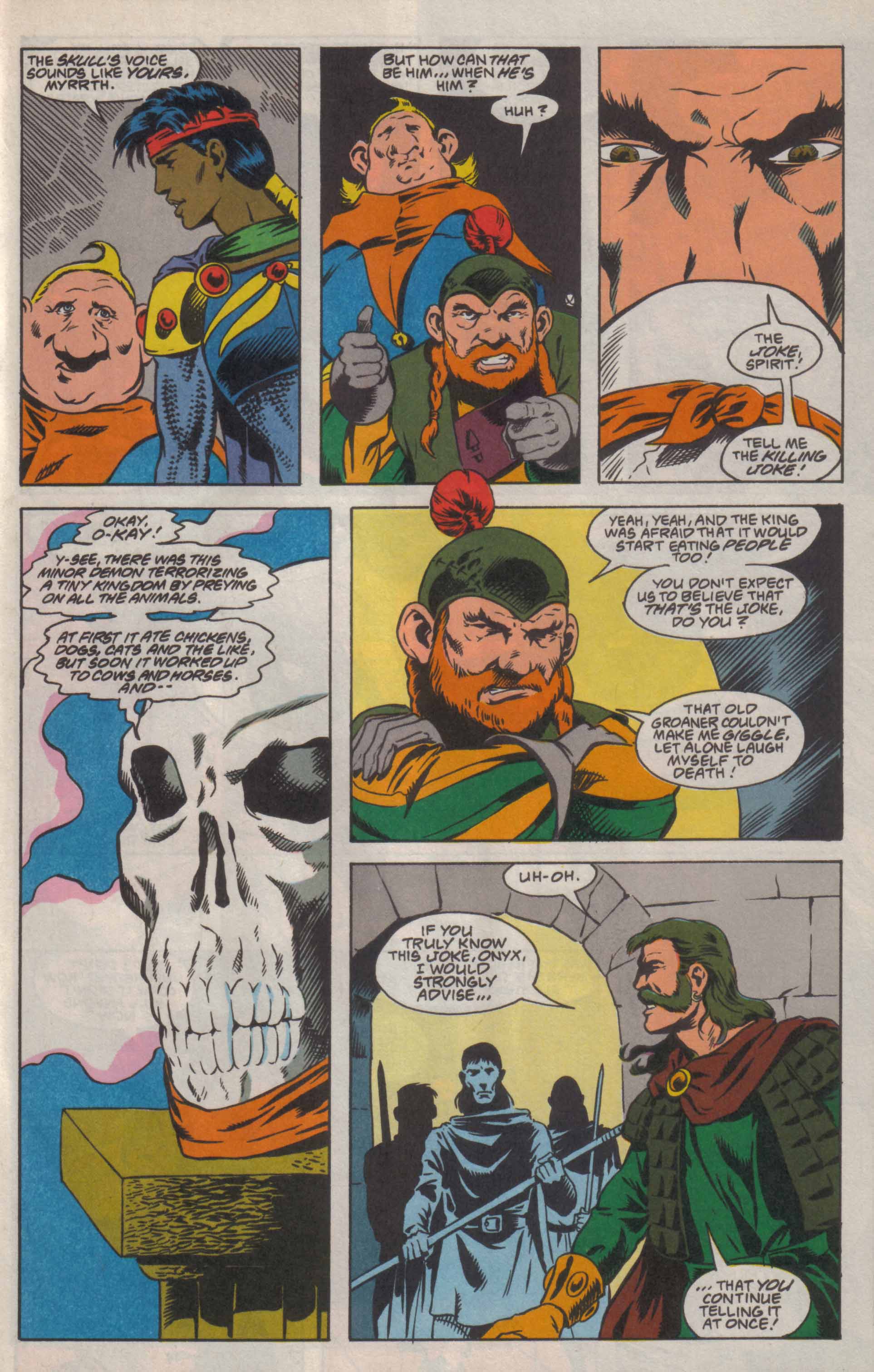 Read online Advanced Dungeons & Dragons comic -  Issue #8 - 16