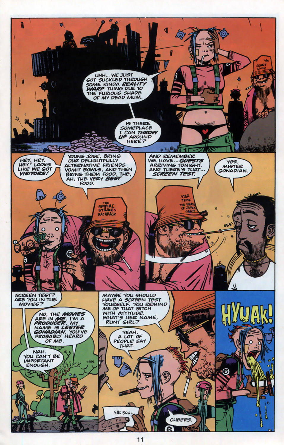 Read online Tank Girl: The Odyssey comic -  Issue #2 - 13