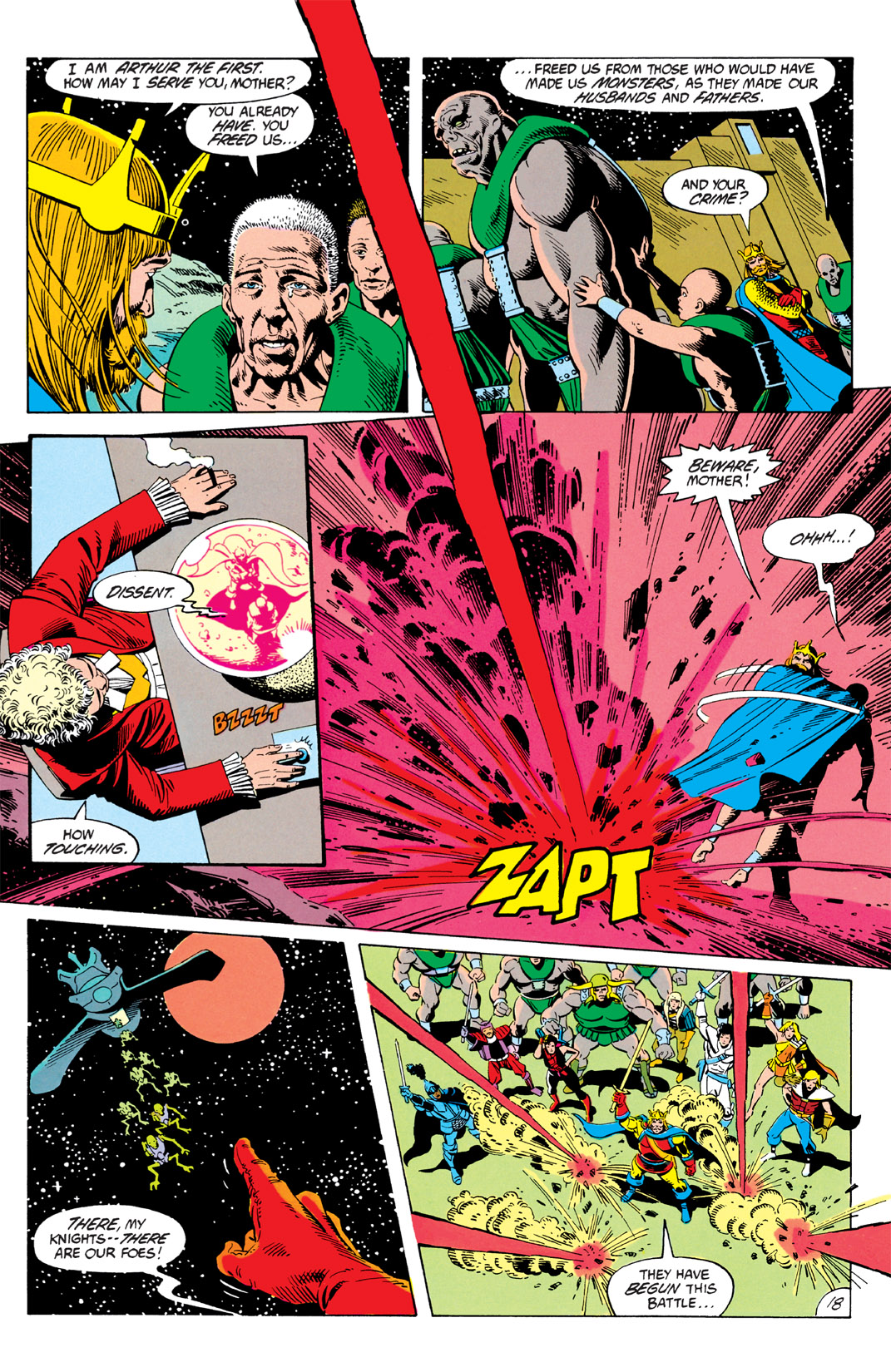 Read online Camelot 3000 comic -  Issue #7 - 19