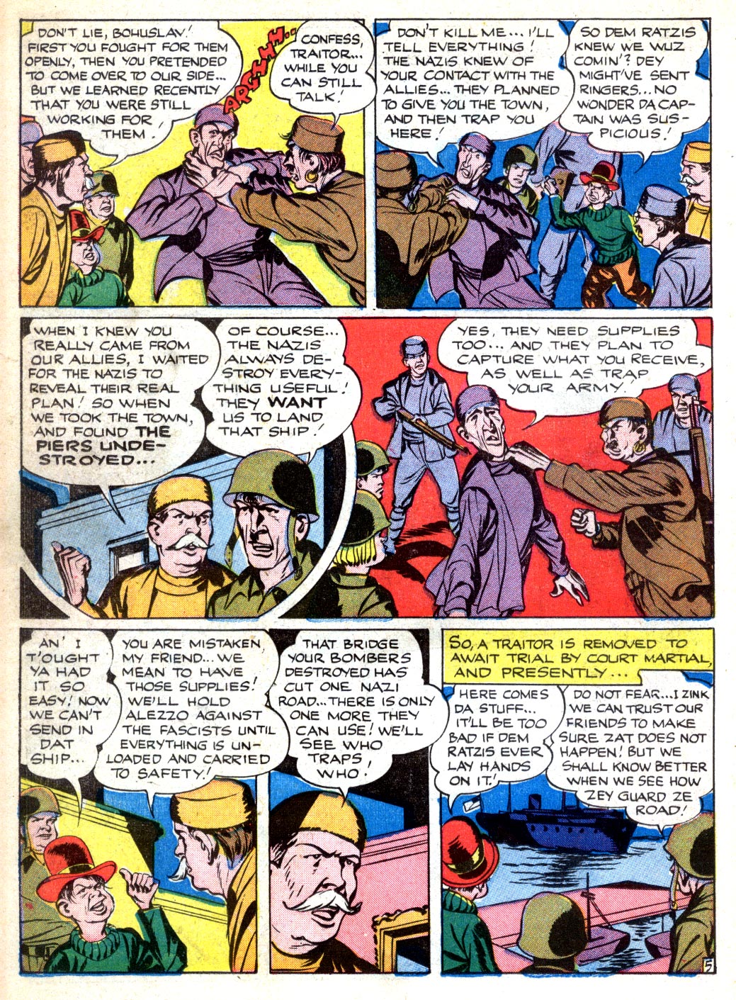 Read online Boy Commandos comic -  Issue #6 - 32