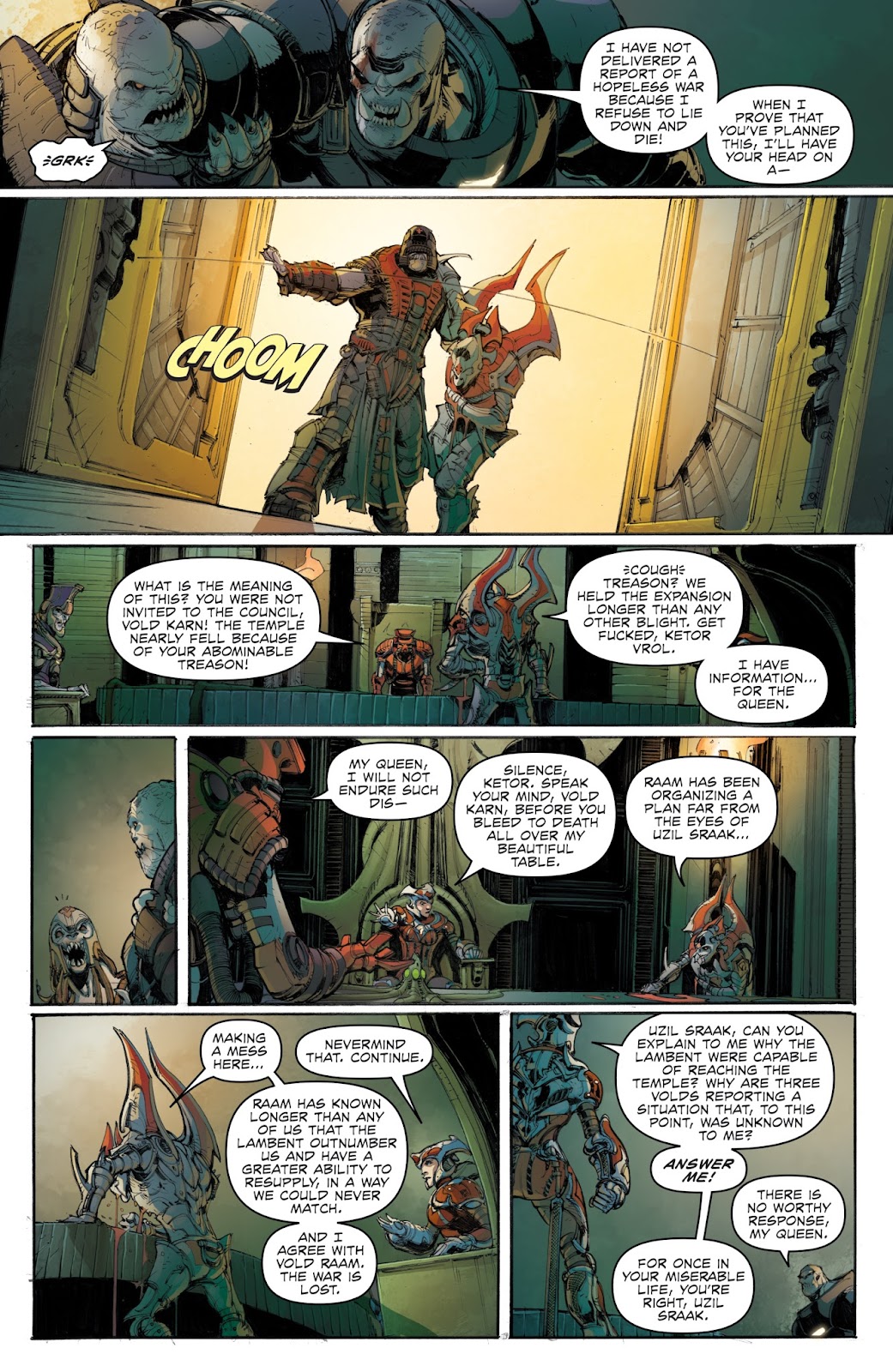 Gears of War: The Rise of RAAM issue 3 - Page 11