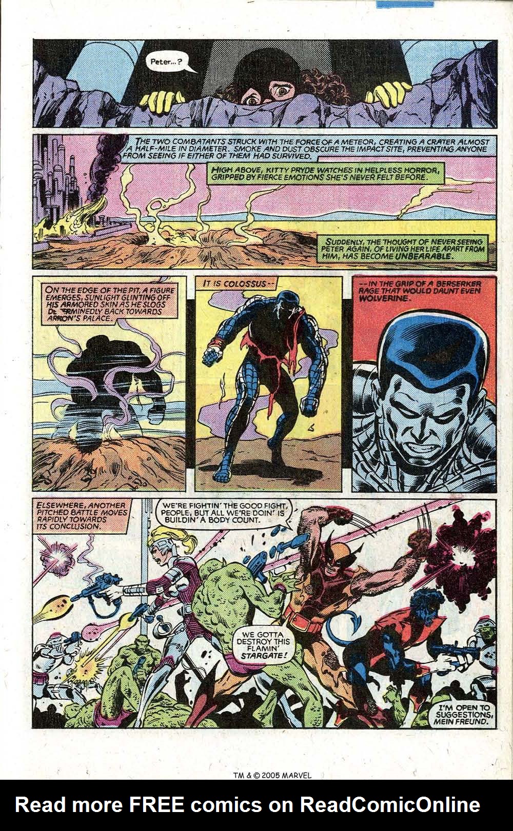 Read online X-Men Annual comic -  Issue #5 - 37
