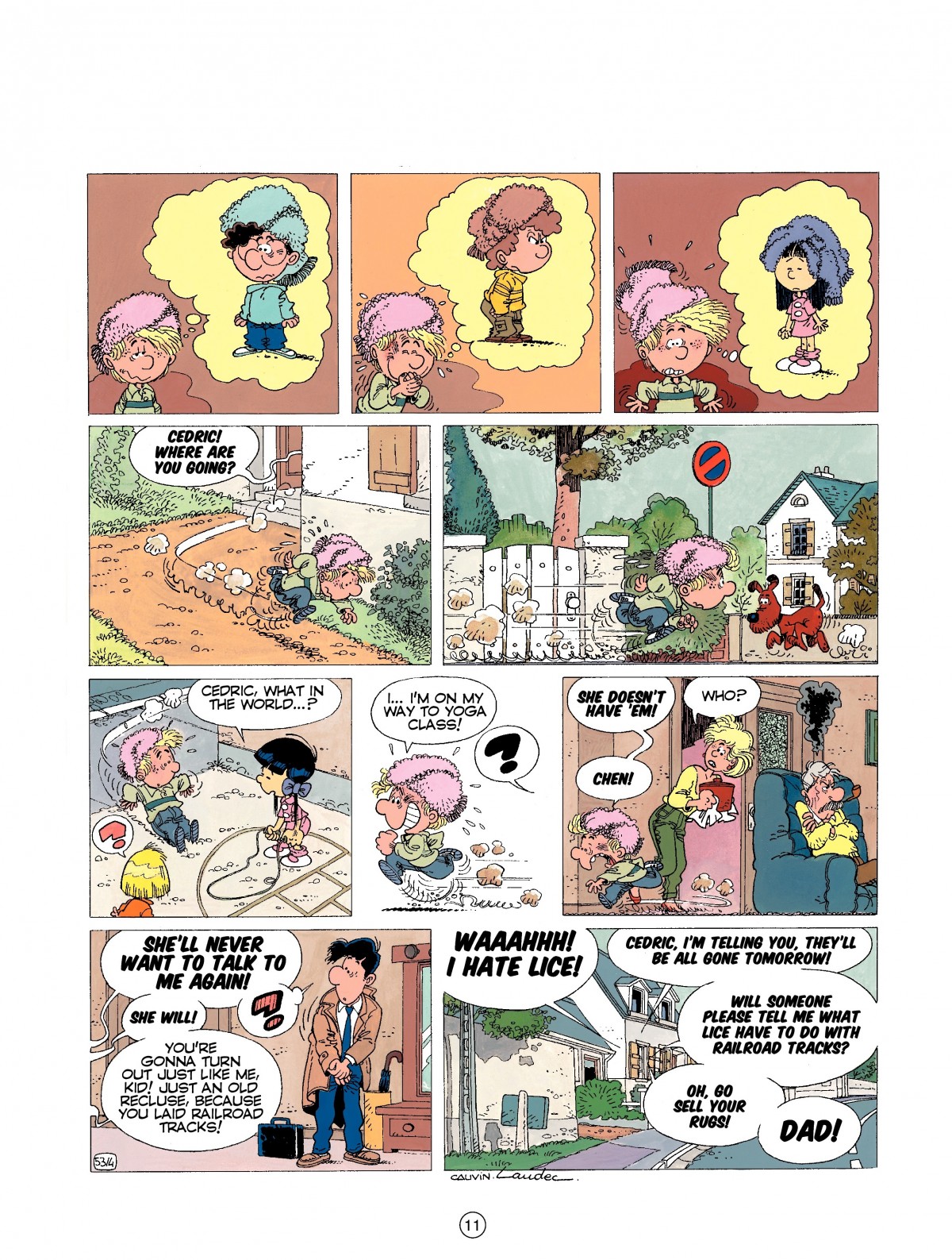 Read online Cedric comic -  Issue #3 - 13