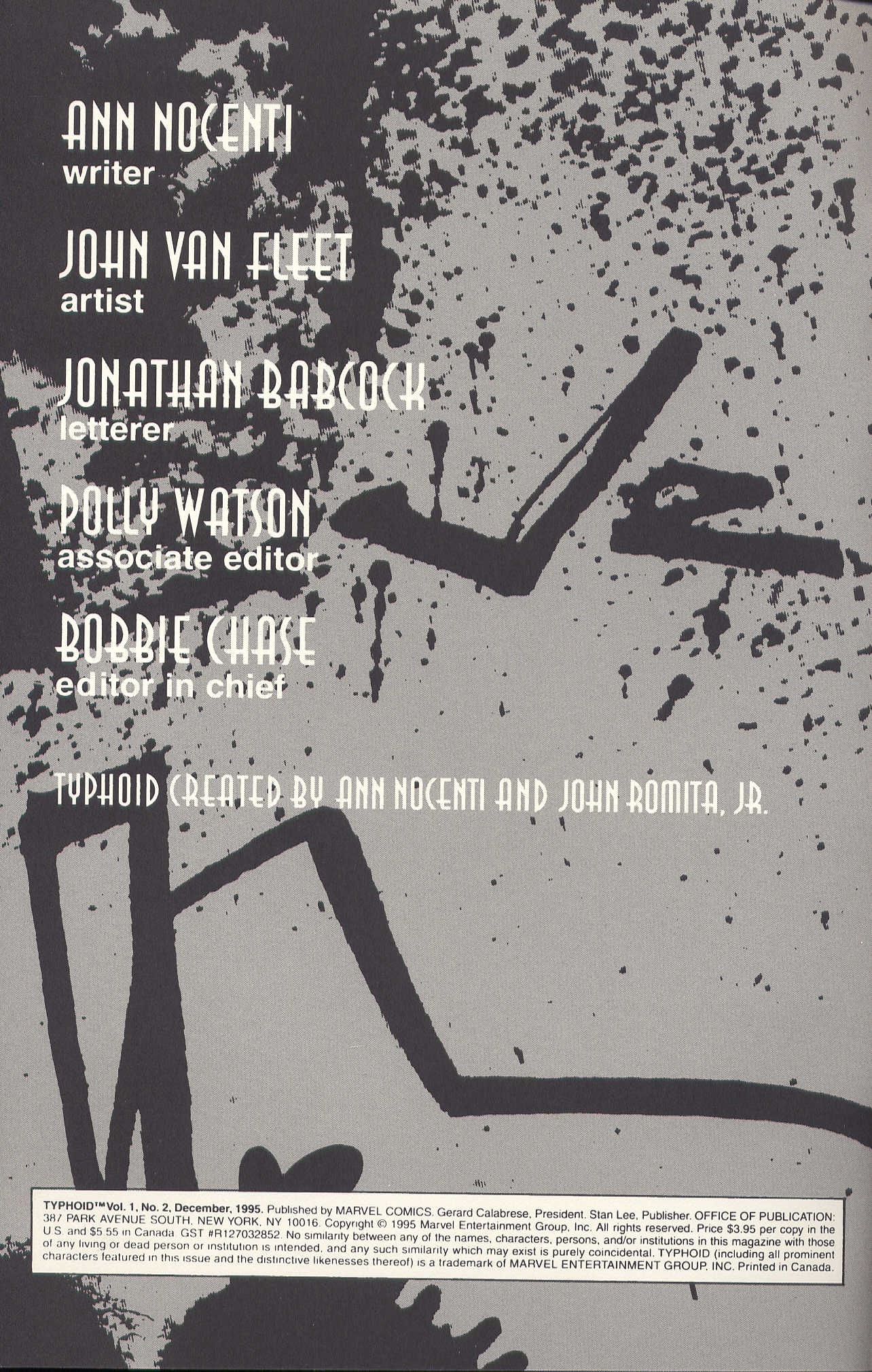 Read online Typhoid comic -  Issue #2 - 2