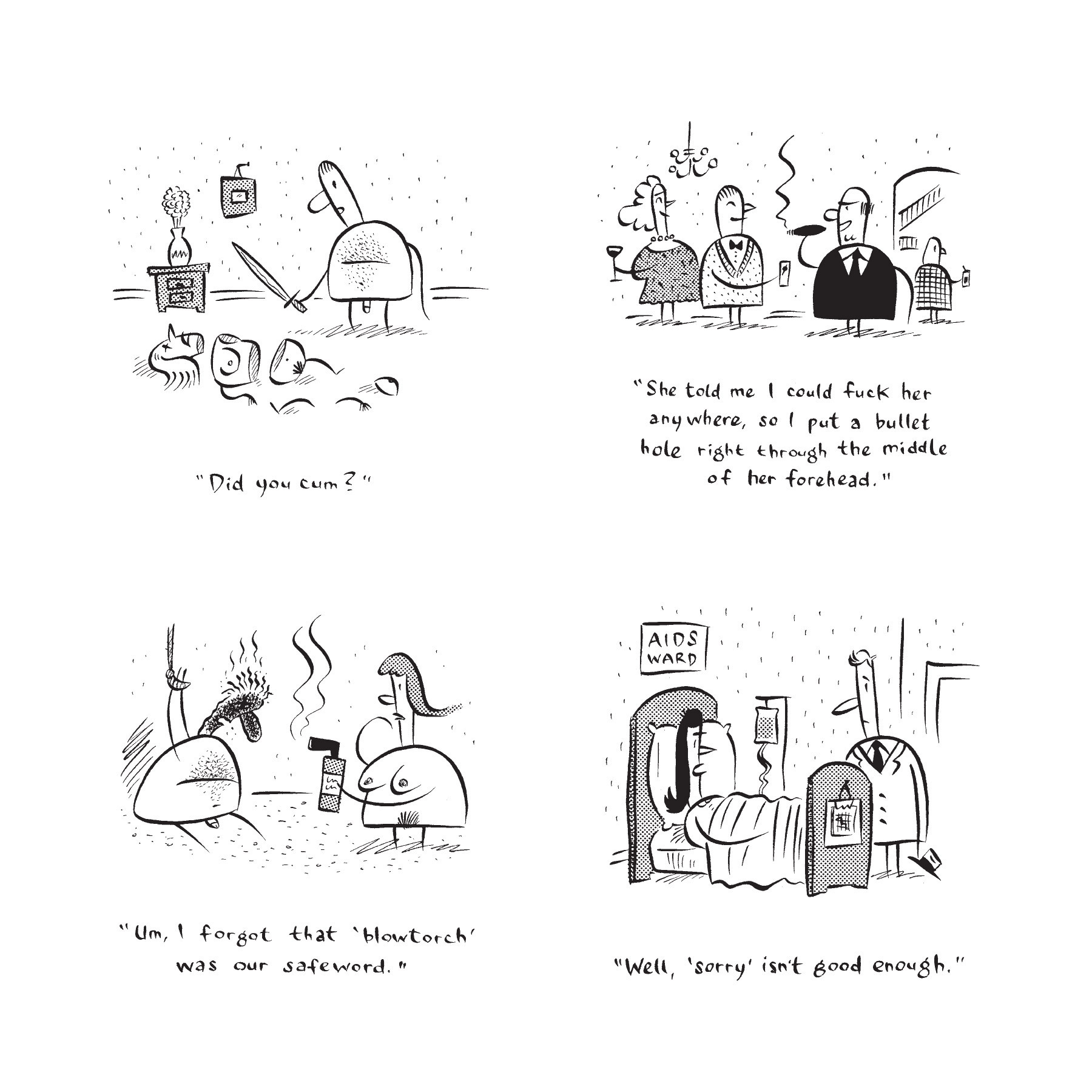 Read online Ho! The Morally Questionable Cartoons of Ivan Brunetti comic -  Issue # TPB - 101