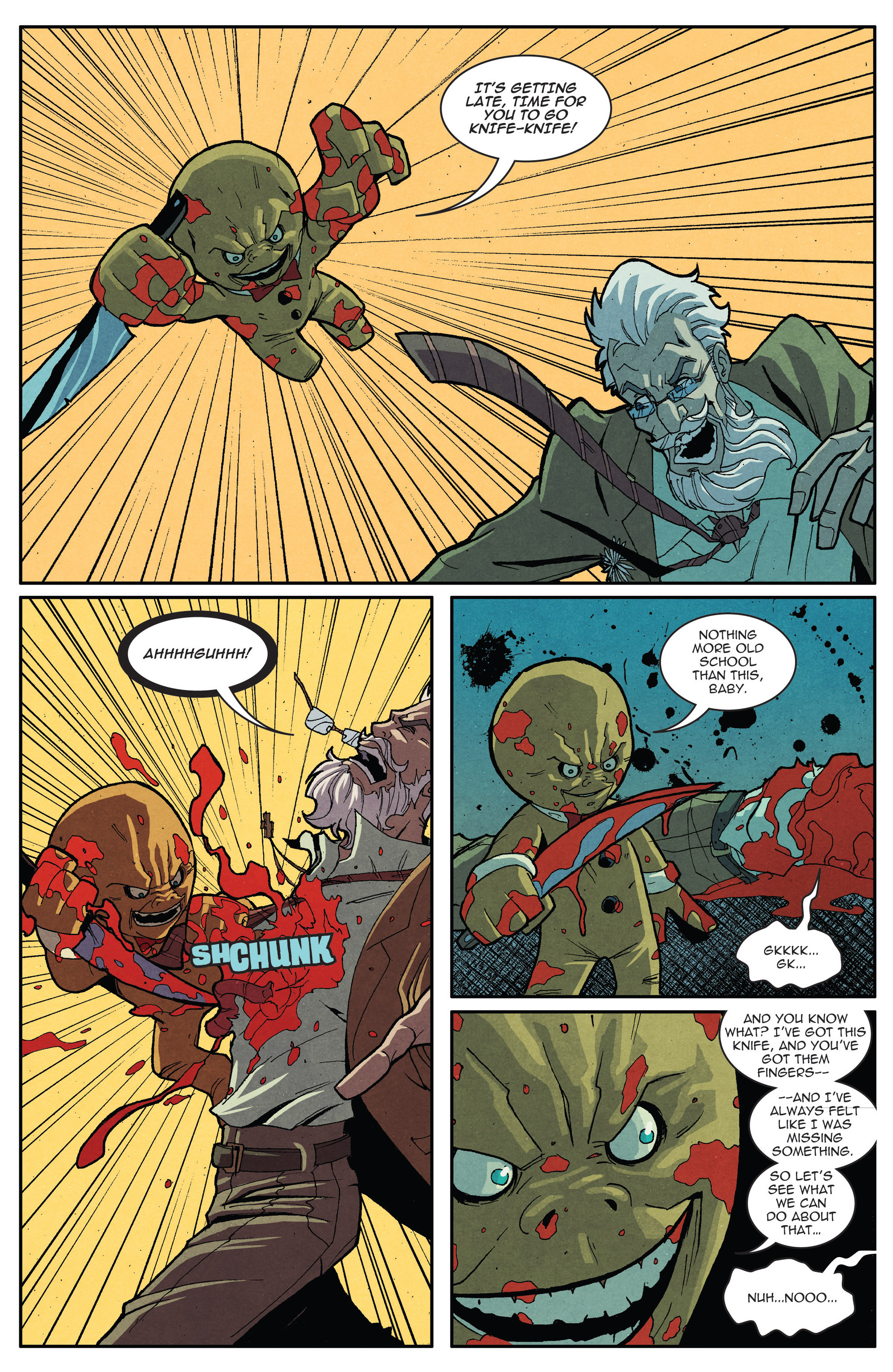 Read online Gingerdead Man comic -  Issue #1 - 22