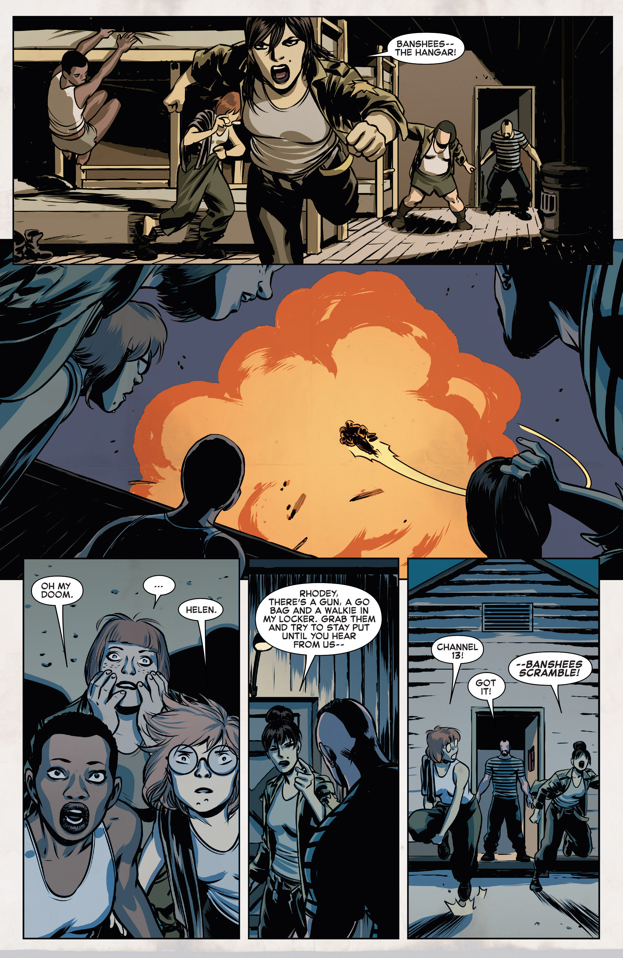 Read online Captain Marvel & the Carol Corps comic -  Issue #3 - 4