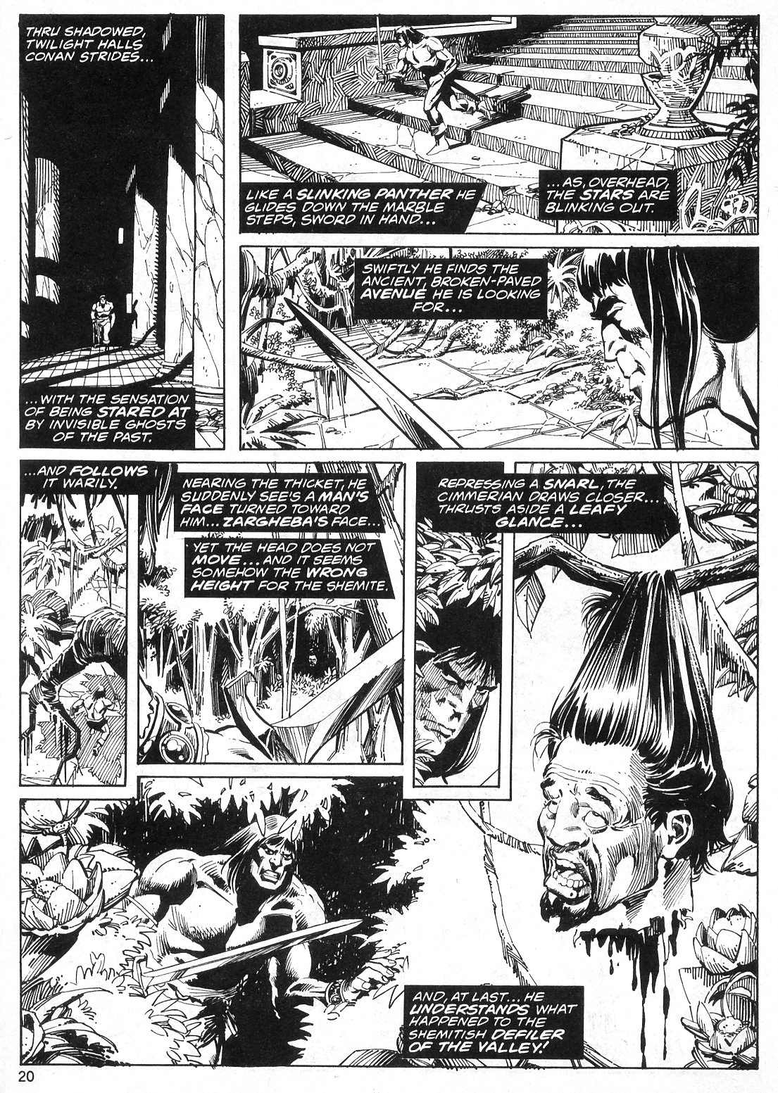 Read online The Savage Sword Of Conan comic -  Issue #25 - 20