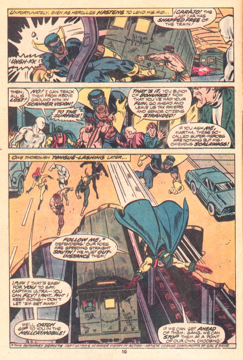 Read online The Defenders (1972) comic -  Issue #64 - 7