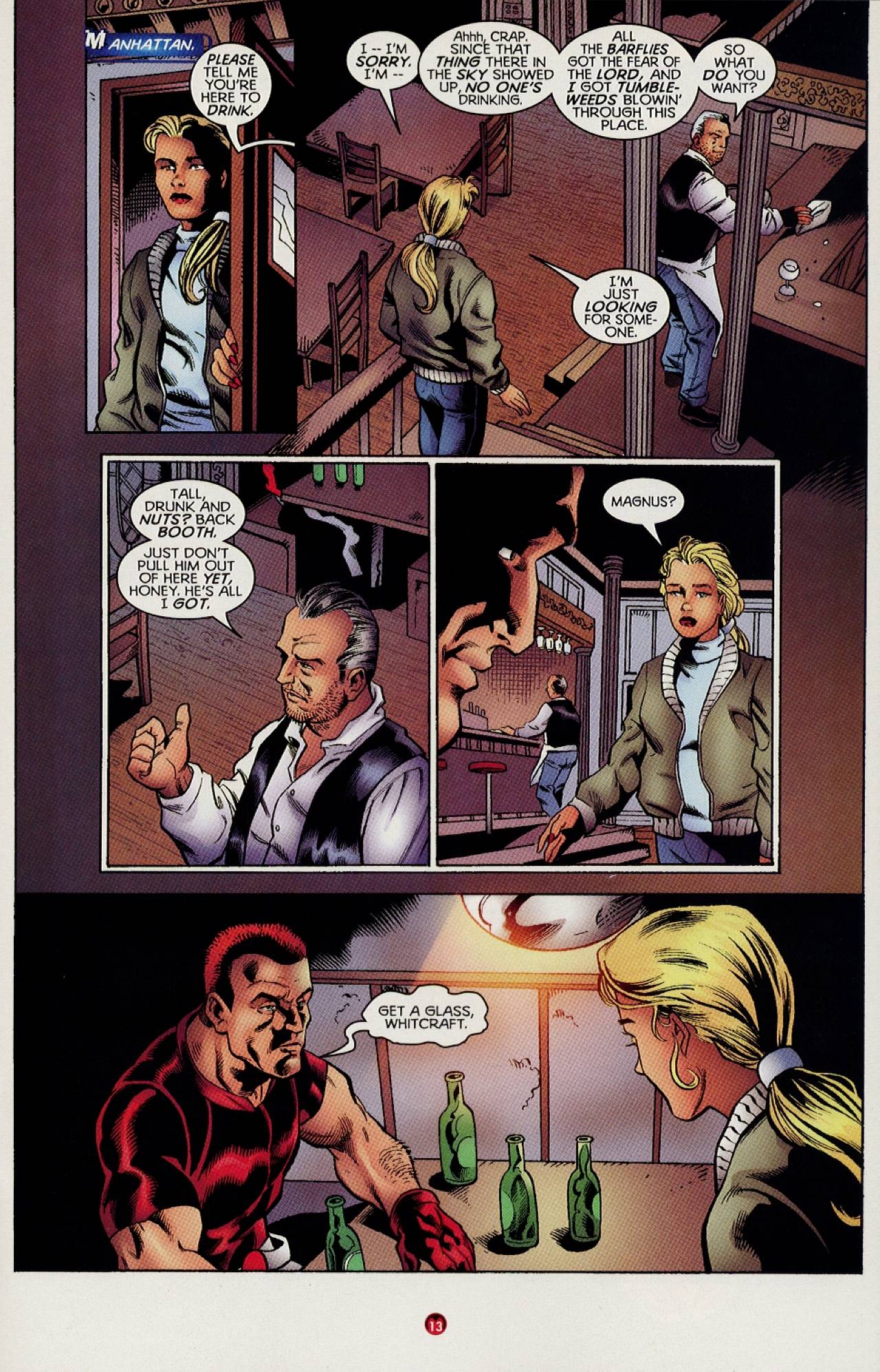 Read online Magnus Robot Fighter (1997) comic -  Issue #7 - 10