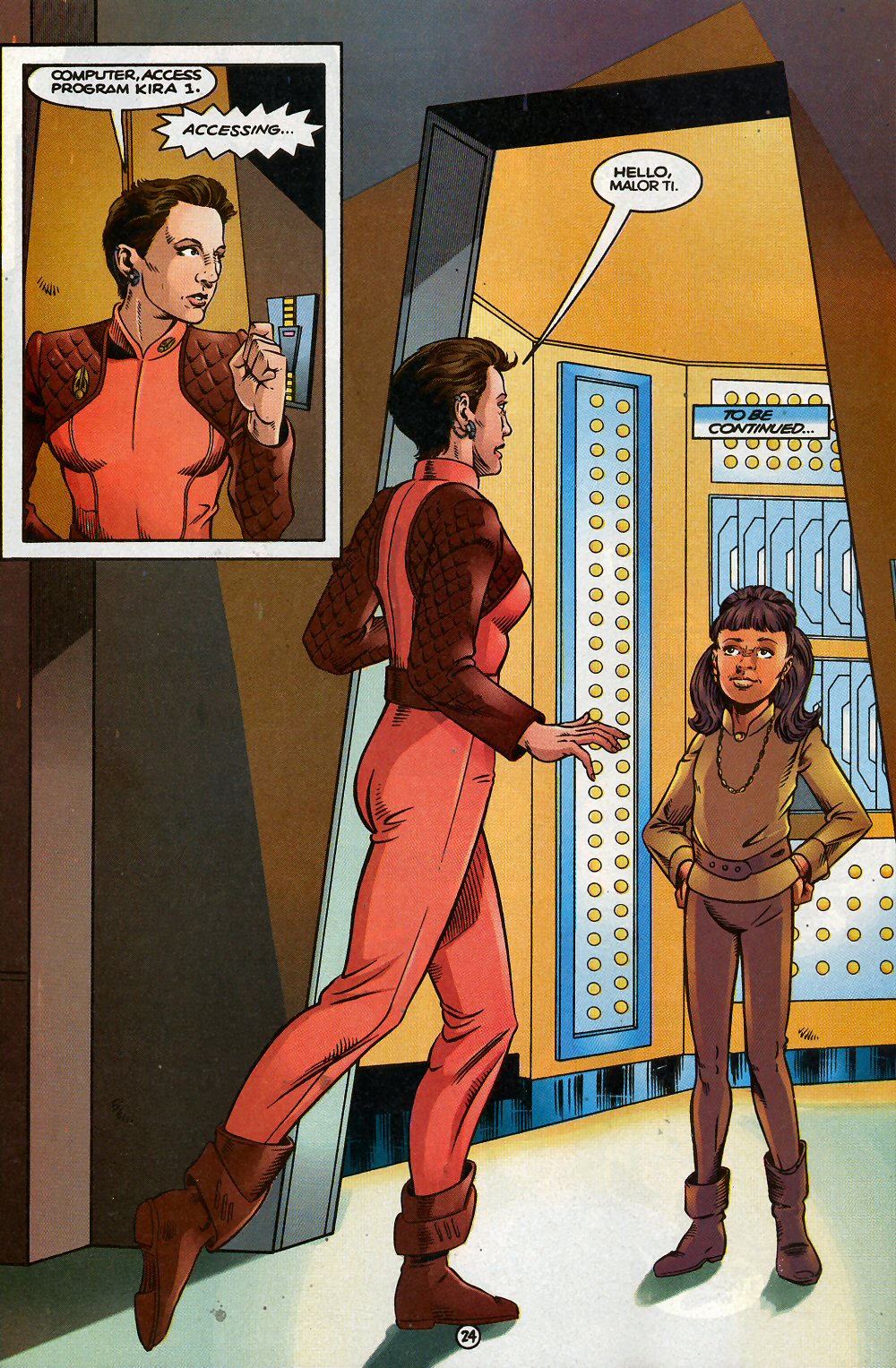 Read online Star Trek: Deep Space Nine (1993) comic -  Issue #8 - 29