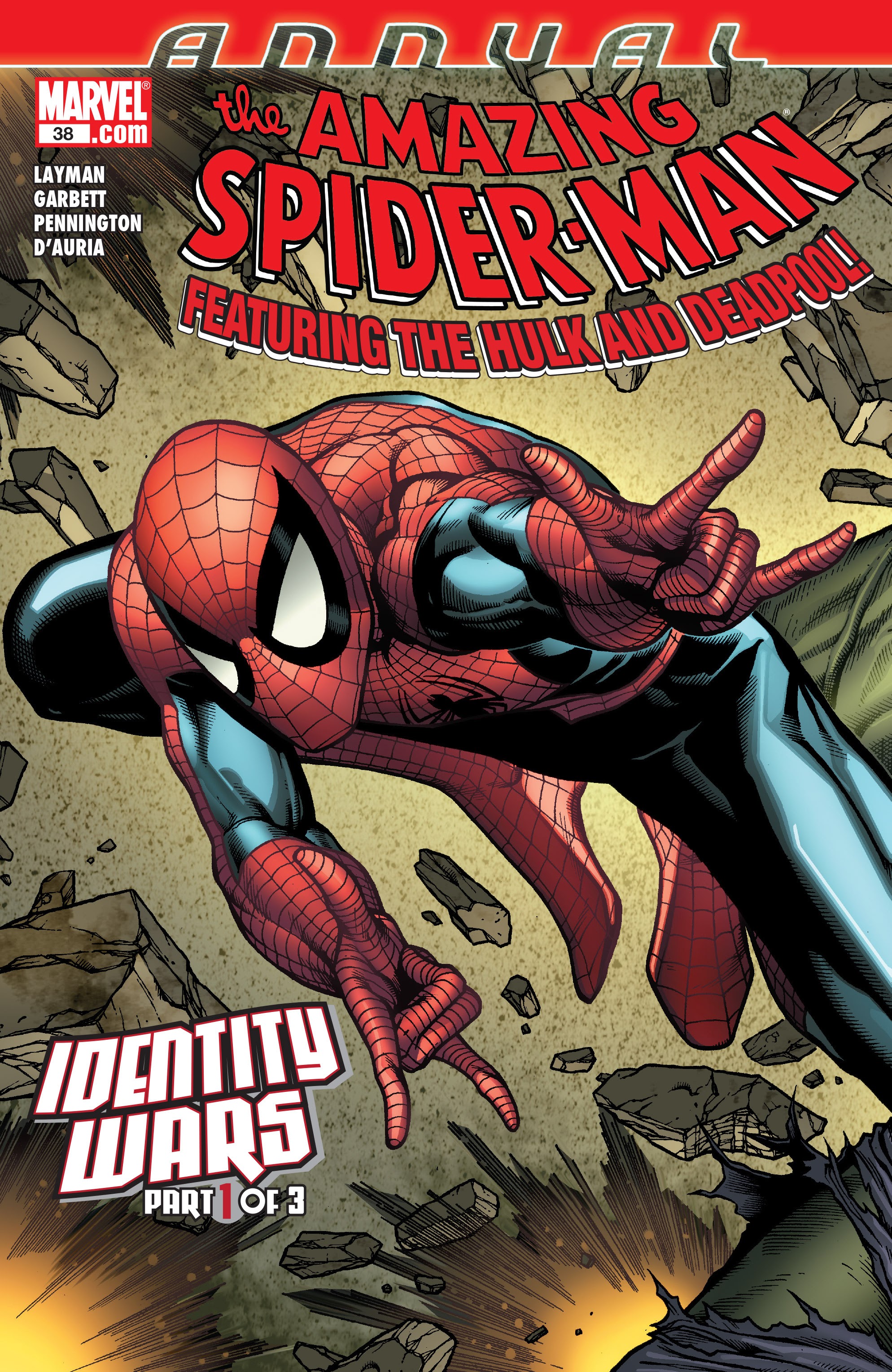 Read online The Amazing Spider-Man (1963) comic -  Issue # _Annual 38 - 1