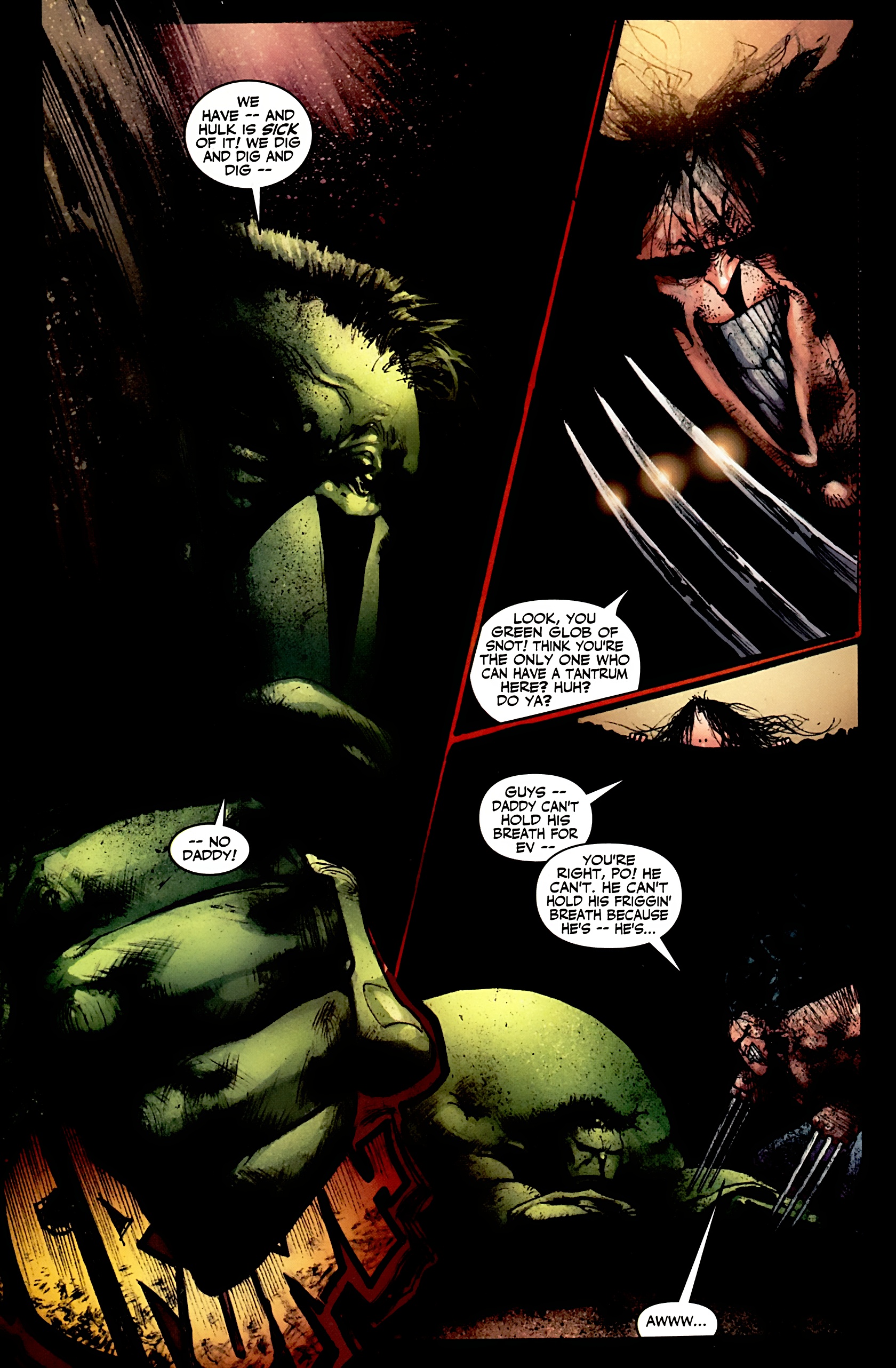 Read online Wolverine/Hulk comic -  Issue #4 - 13
