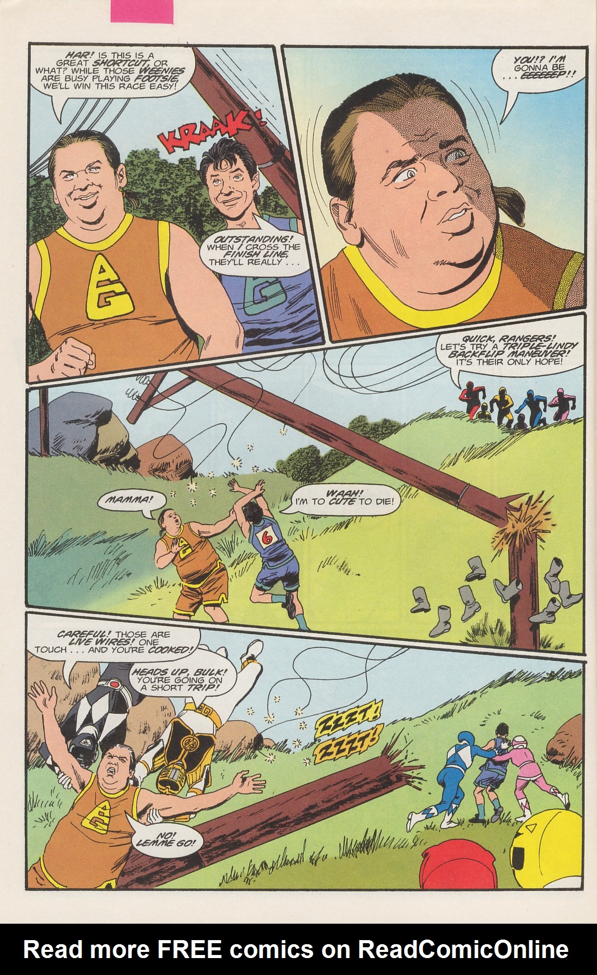 Read online Saban's Mighty Morphin Power Rangers (1995) comic -  Issue #4 - 28