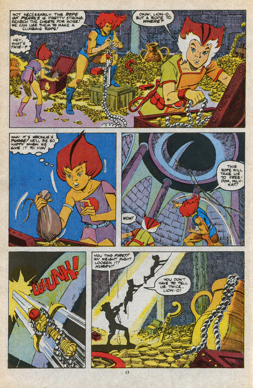 Read online ThunderCats (1985) comic -  Issue #17 - 24