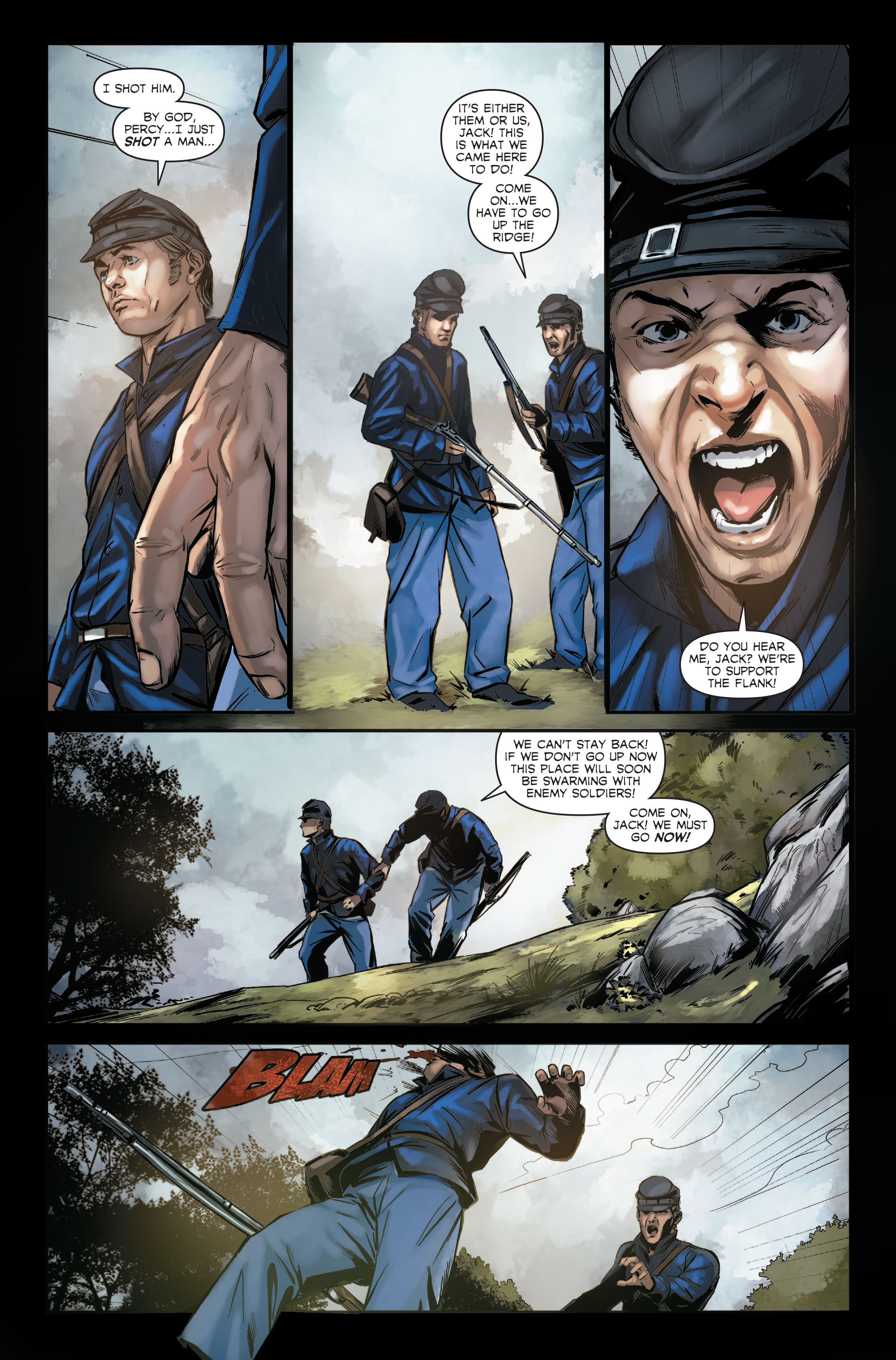 Captain America Theater of War: Ghosts of My Country Full Page 19