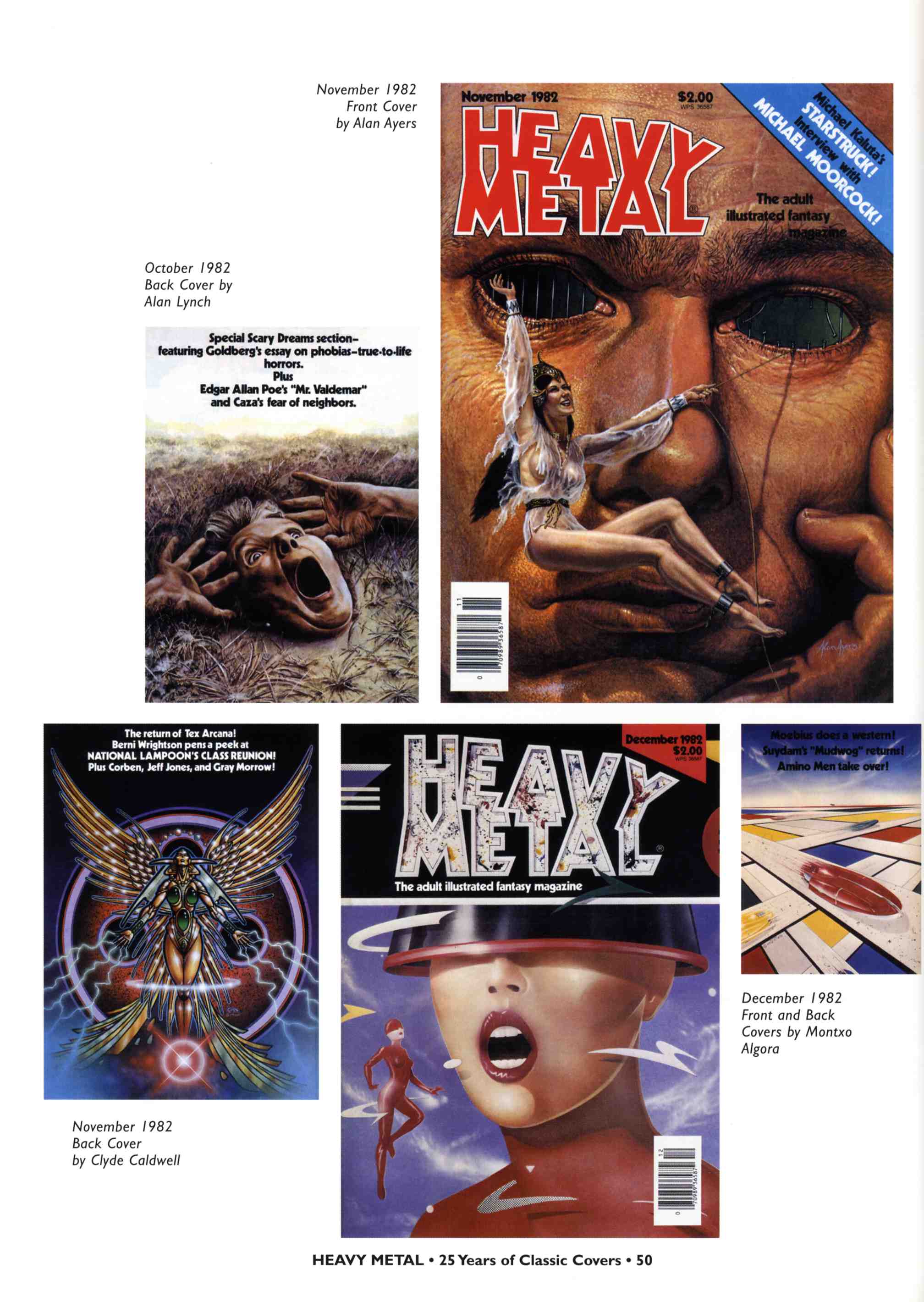 Read online Heavy Metal: 25 Years of Classic Covers comic -  Issue # TPB - 56