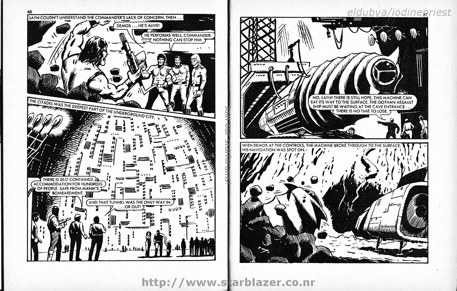 Read online Starblazer comic -  Issue #137 - 25