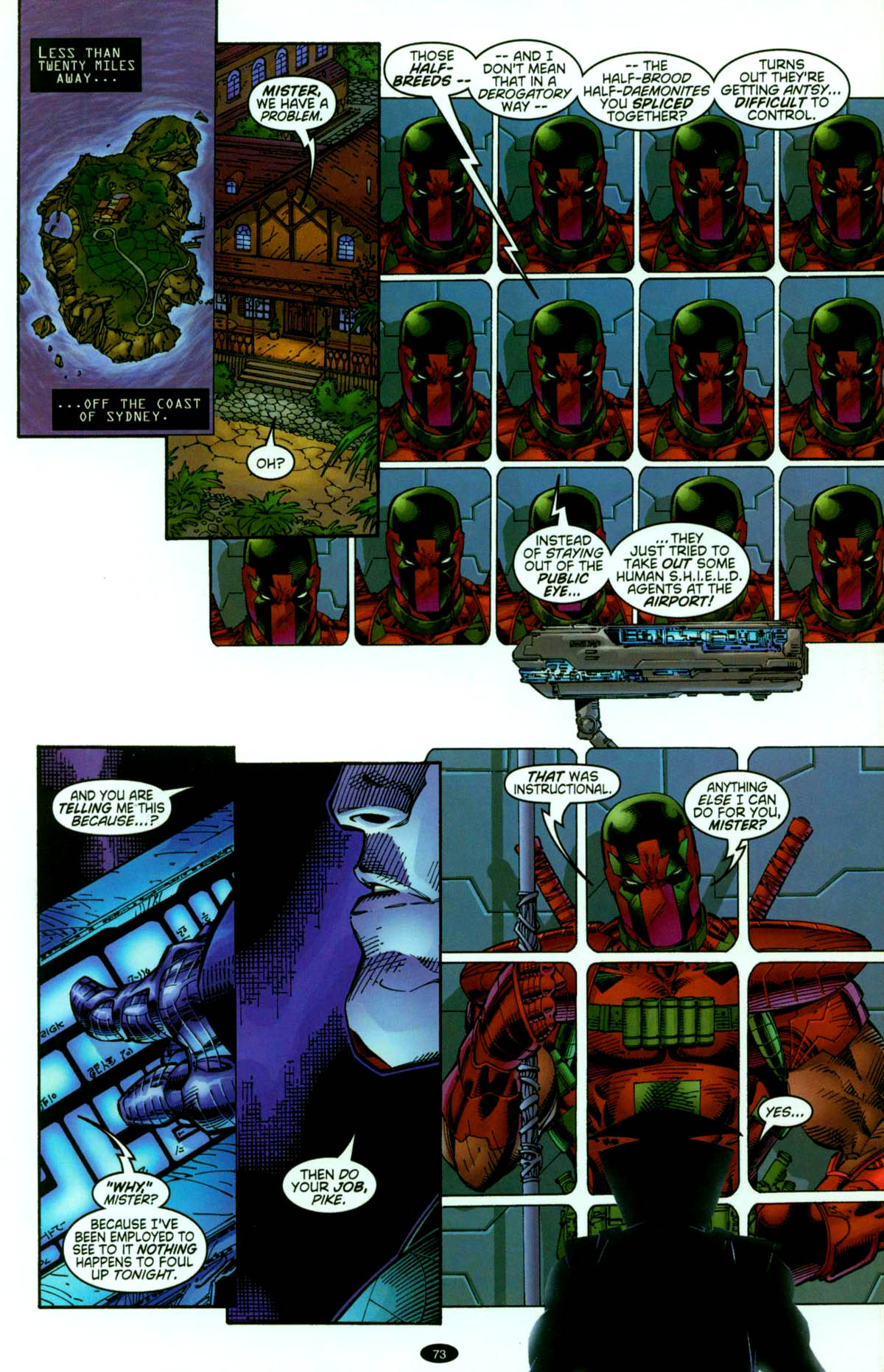 Read online WildC.A.T.s/X-Men comic -  Issue # TPB - 70