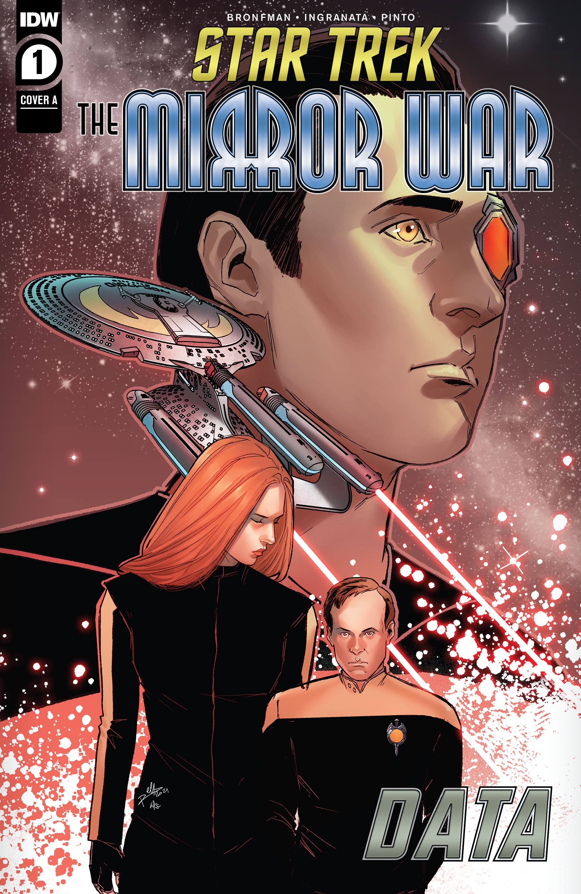 Read online Star Trek: The Mirror War—Data comic -  Issue # Full - 1