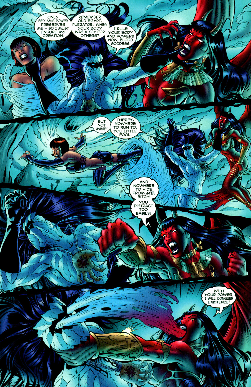 Read online Purgatori vs. Chastity comic -  Issue # Full - 18