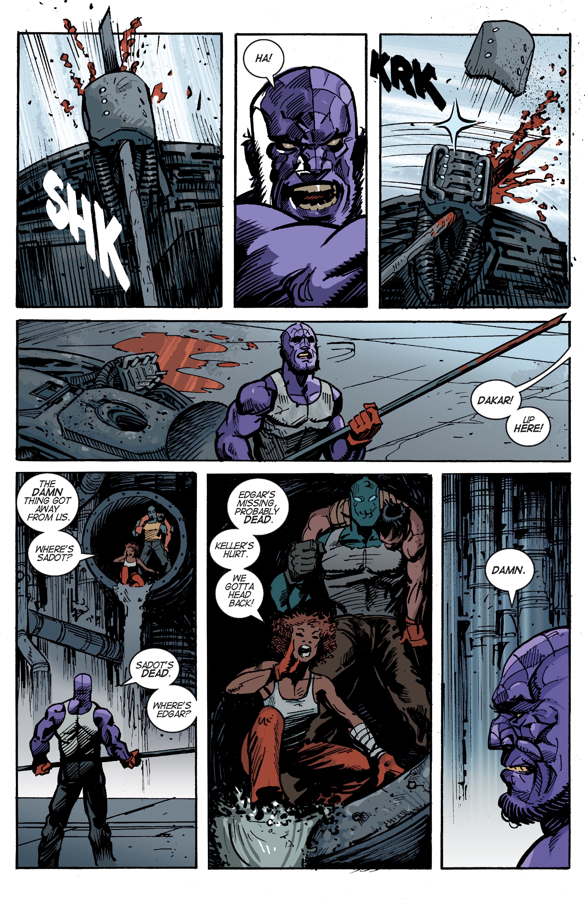 Read online Planetoid Praxis comic -  Issue #5 - 22