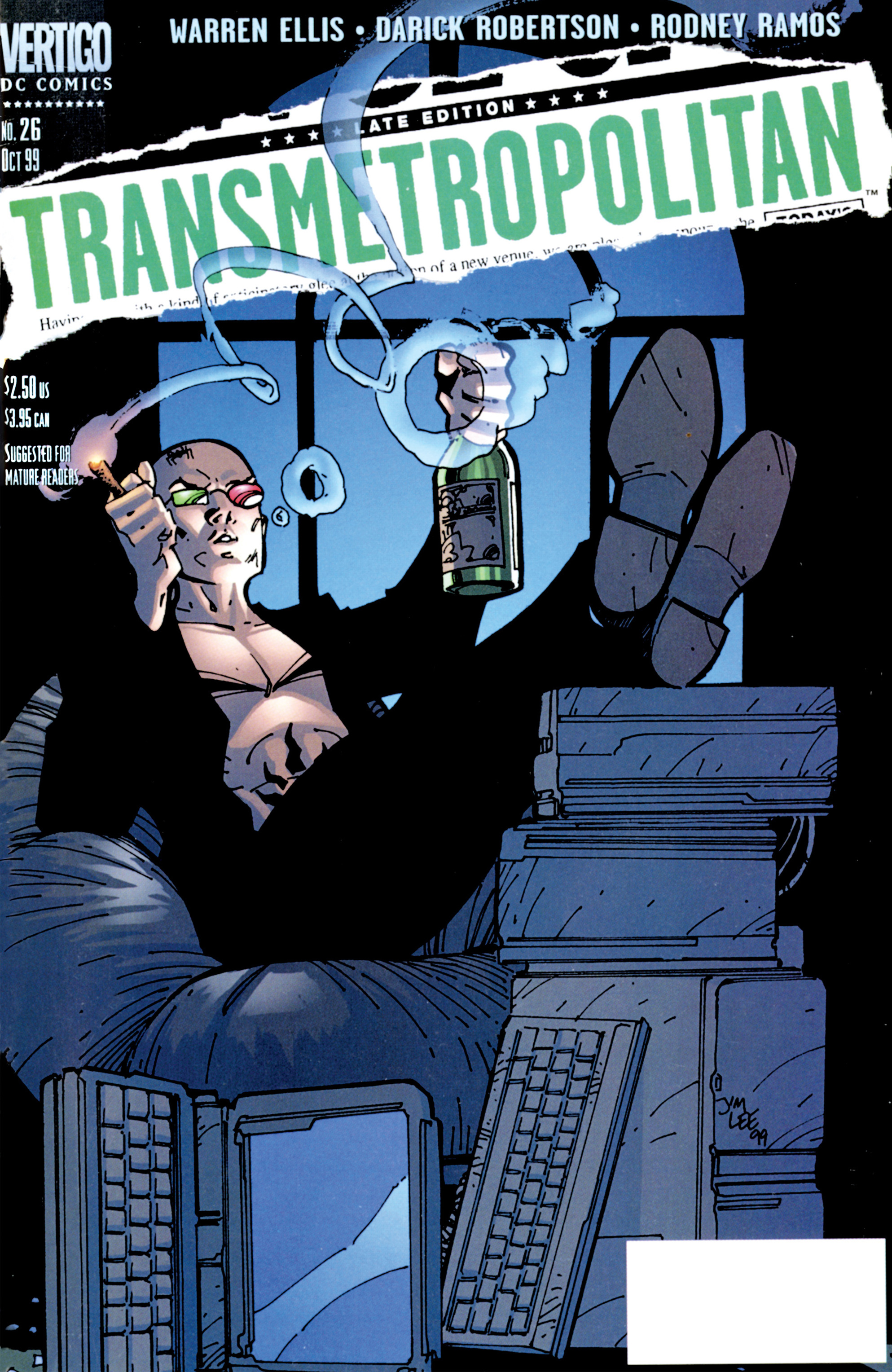 Read online Transmetropolitan comic -  Issue #26 - 1