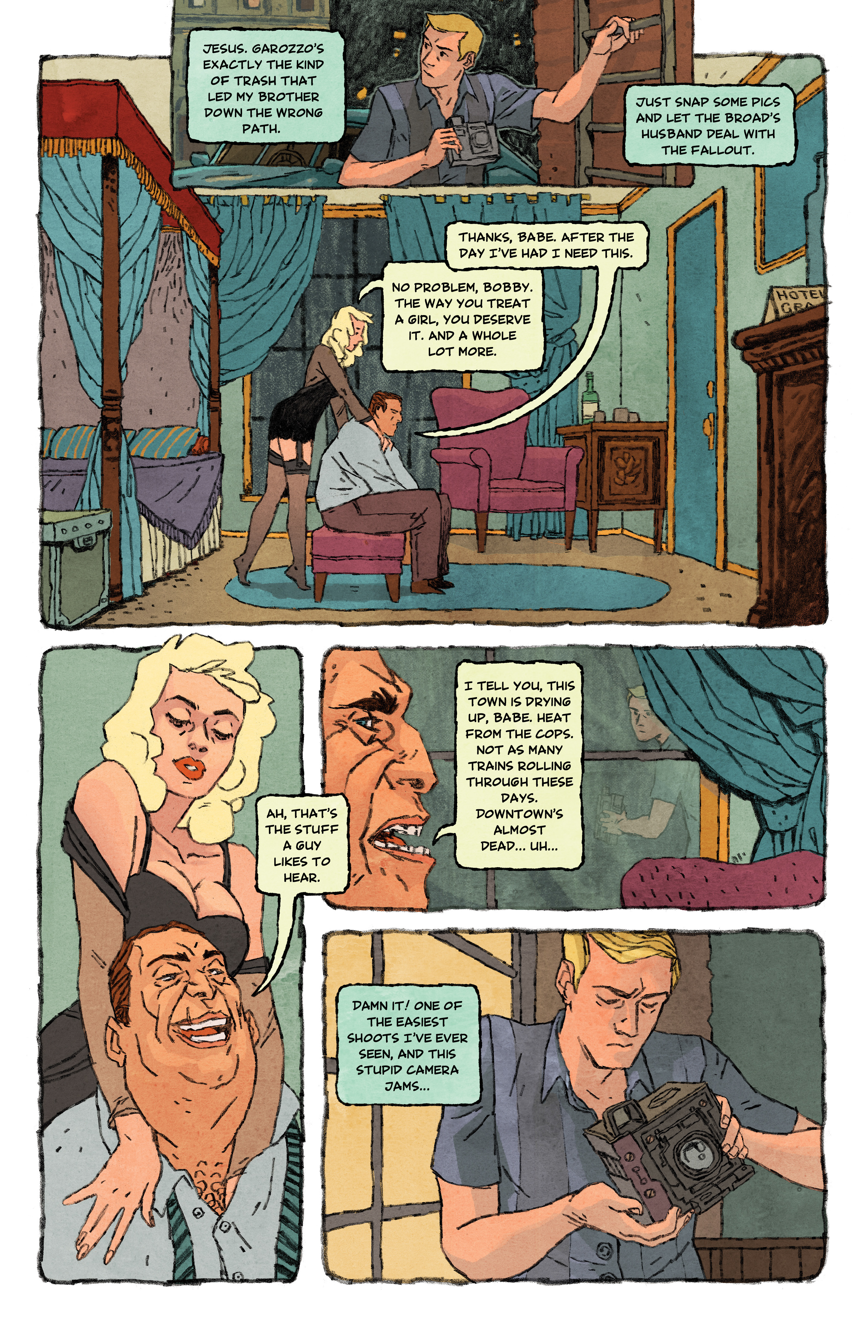 Read online Aloha, Hawaiian Dick comic -  Issue #1 - 12