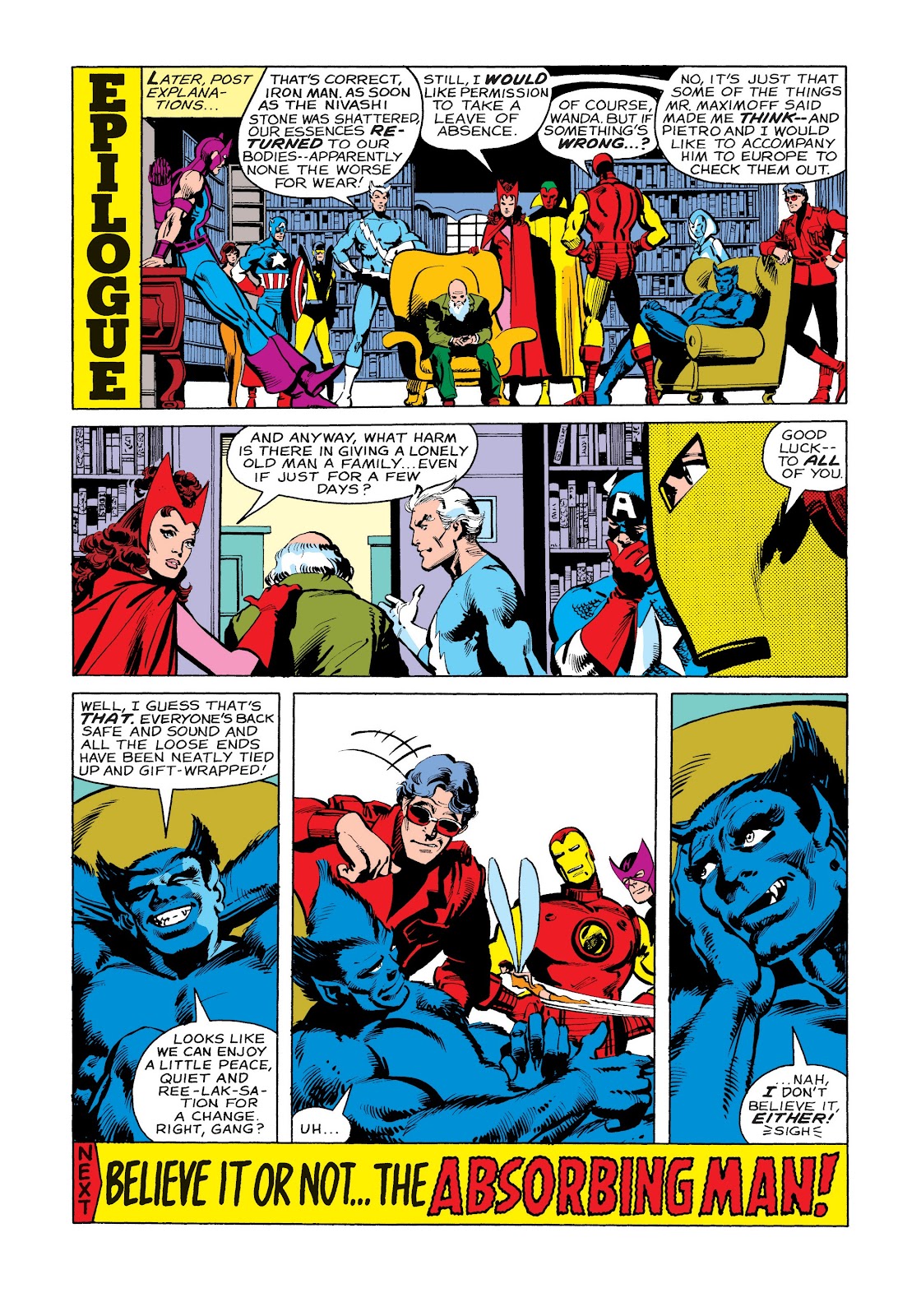 Marvel Masterworks: The Avengers issue TPB 18 (Part 2) - Page 33