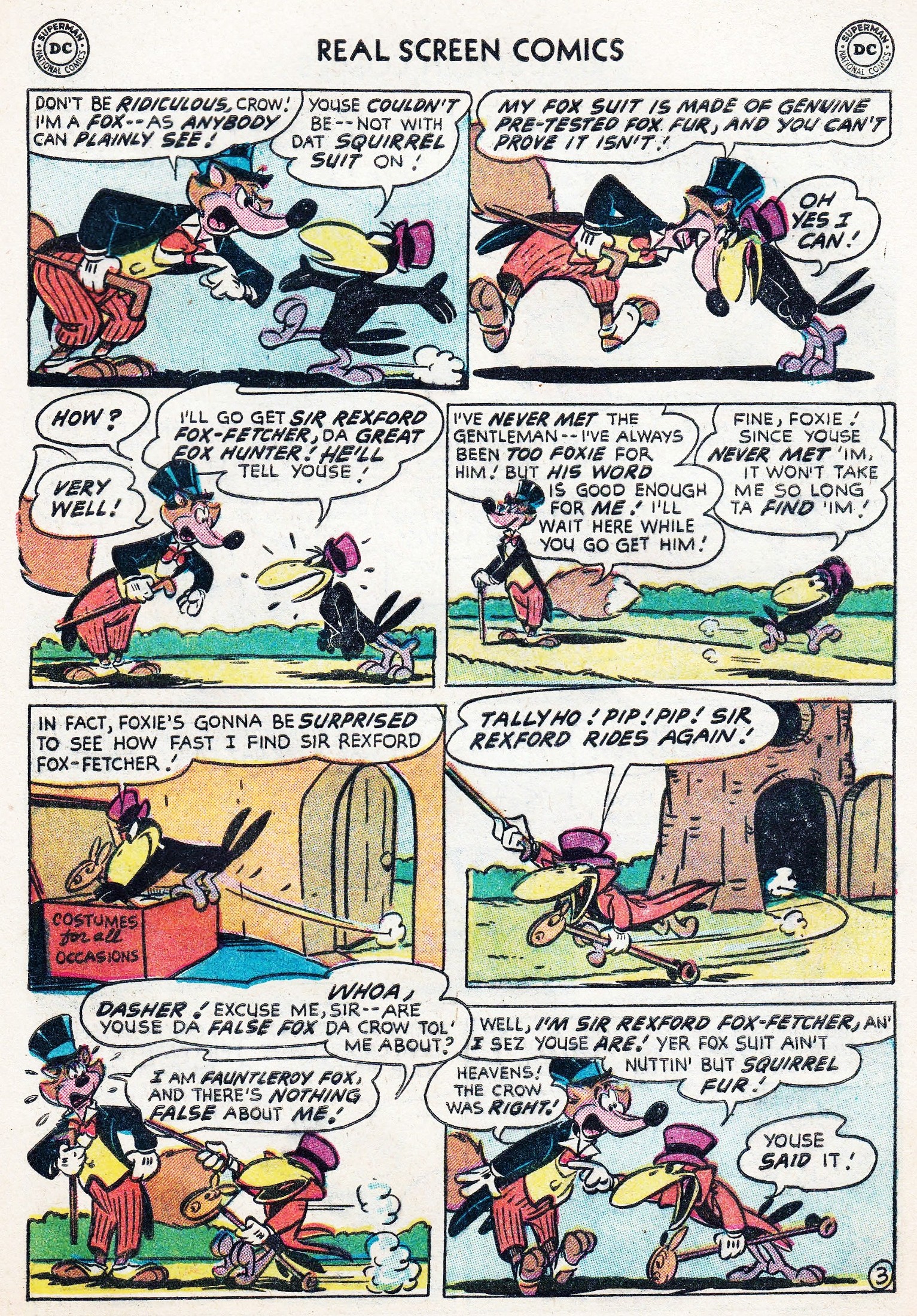 Read online Real Screen Comics comic -  Issue #98 - 5