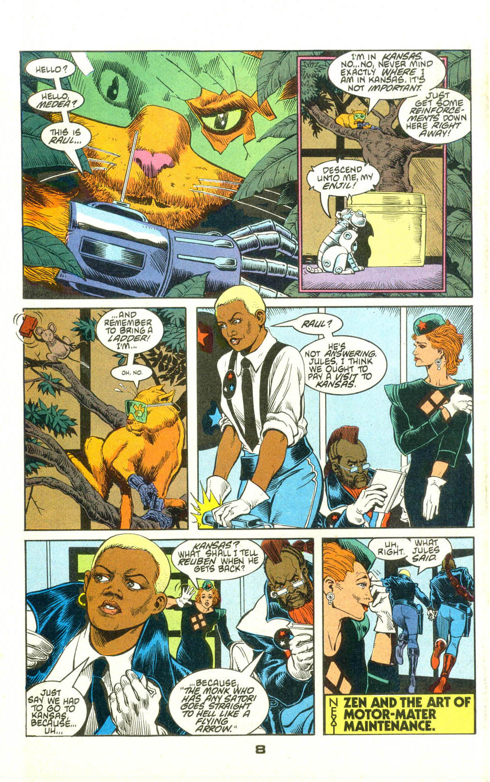 Read online American Flagg! comic -  Issue #23 - 30