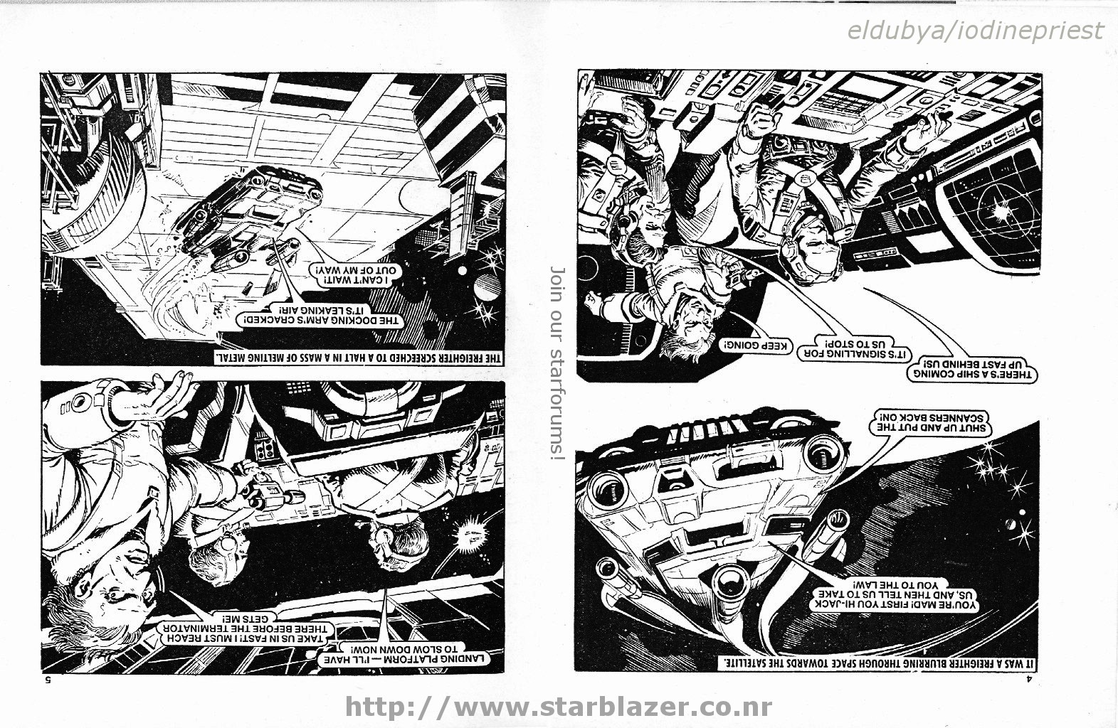 Read online Starblazer comic -  Issue #174 - 4