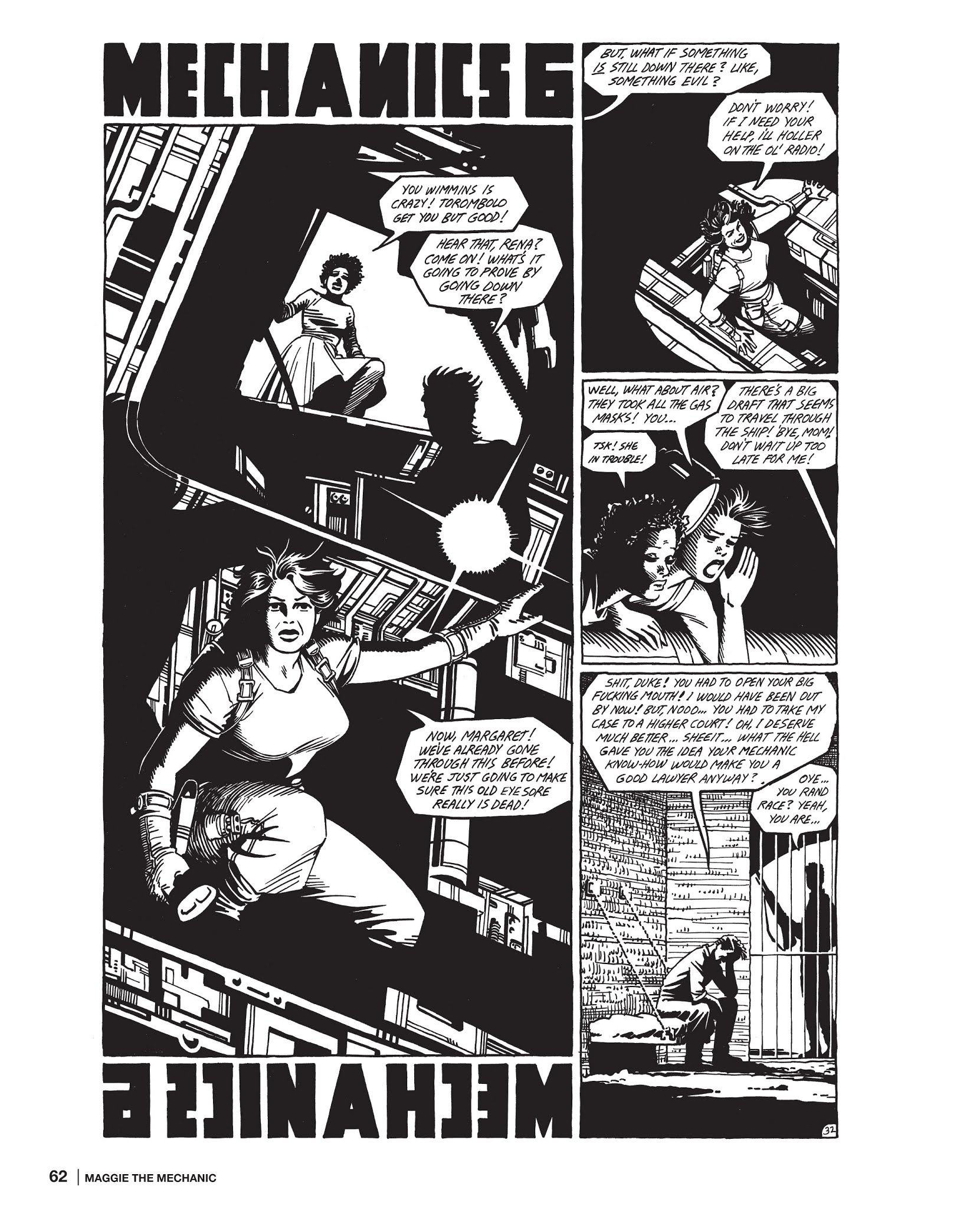 Read online Maggie the Mechanic: The Love & Rockets Library - Locas comic -  Issue # TPB (Part 1) - 62