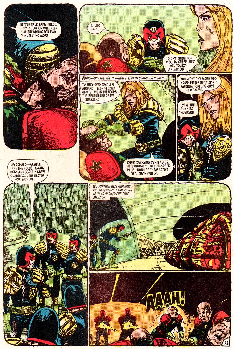 Read online Judge Dredd (1983) comic -  Issue #23 - 27