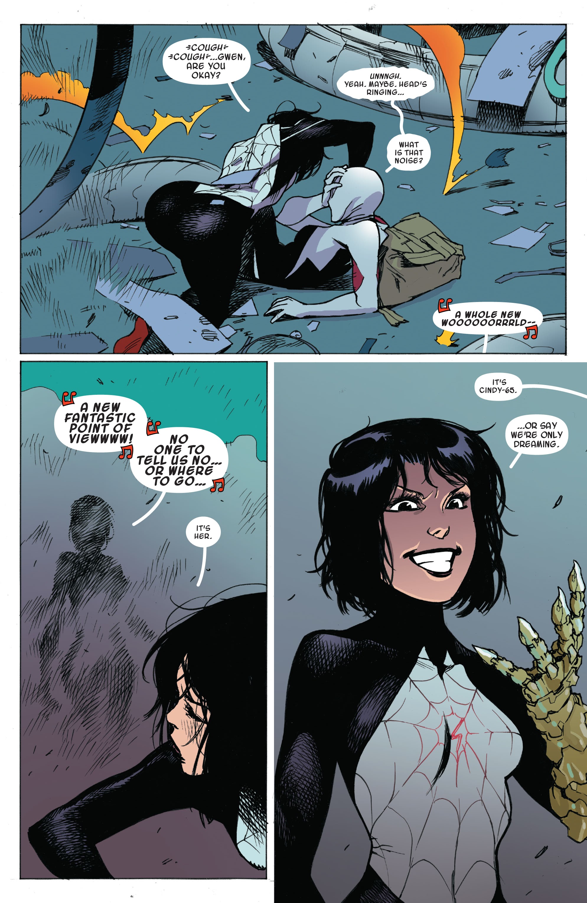 Read online Silk: Out of the Spider-Verse comic -  Issue # TPB 2 (Part 3) - 21
