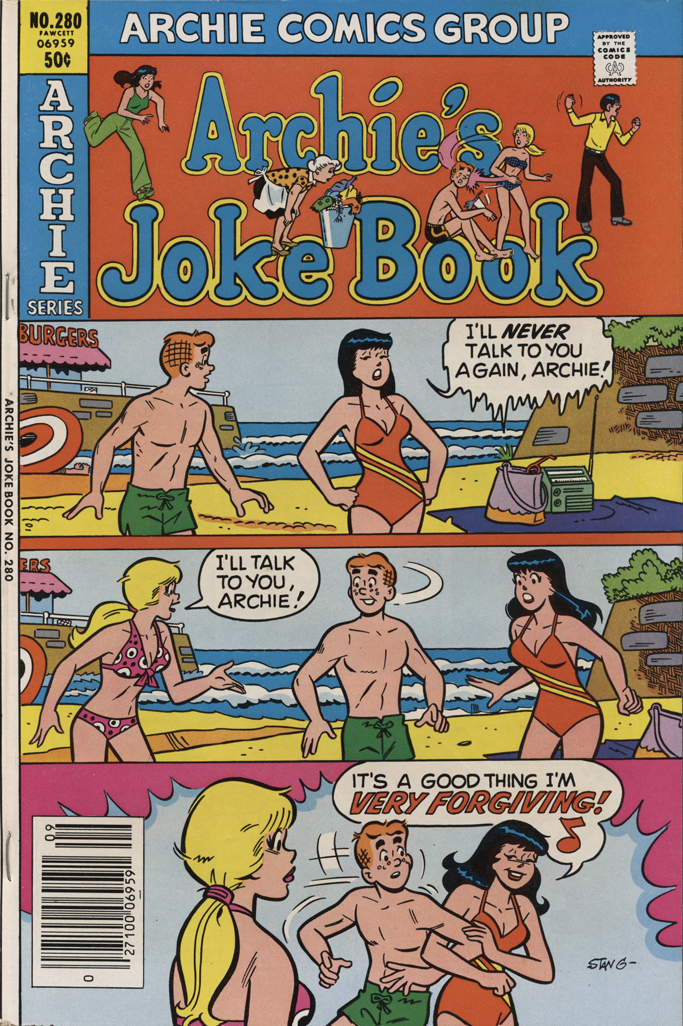 Read online Archie's Joke Book Magazine comic -  Issue #280 - 1