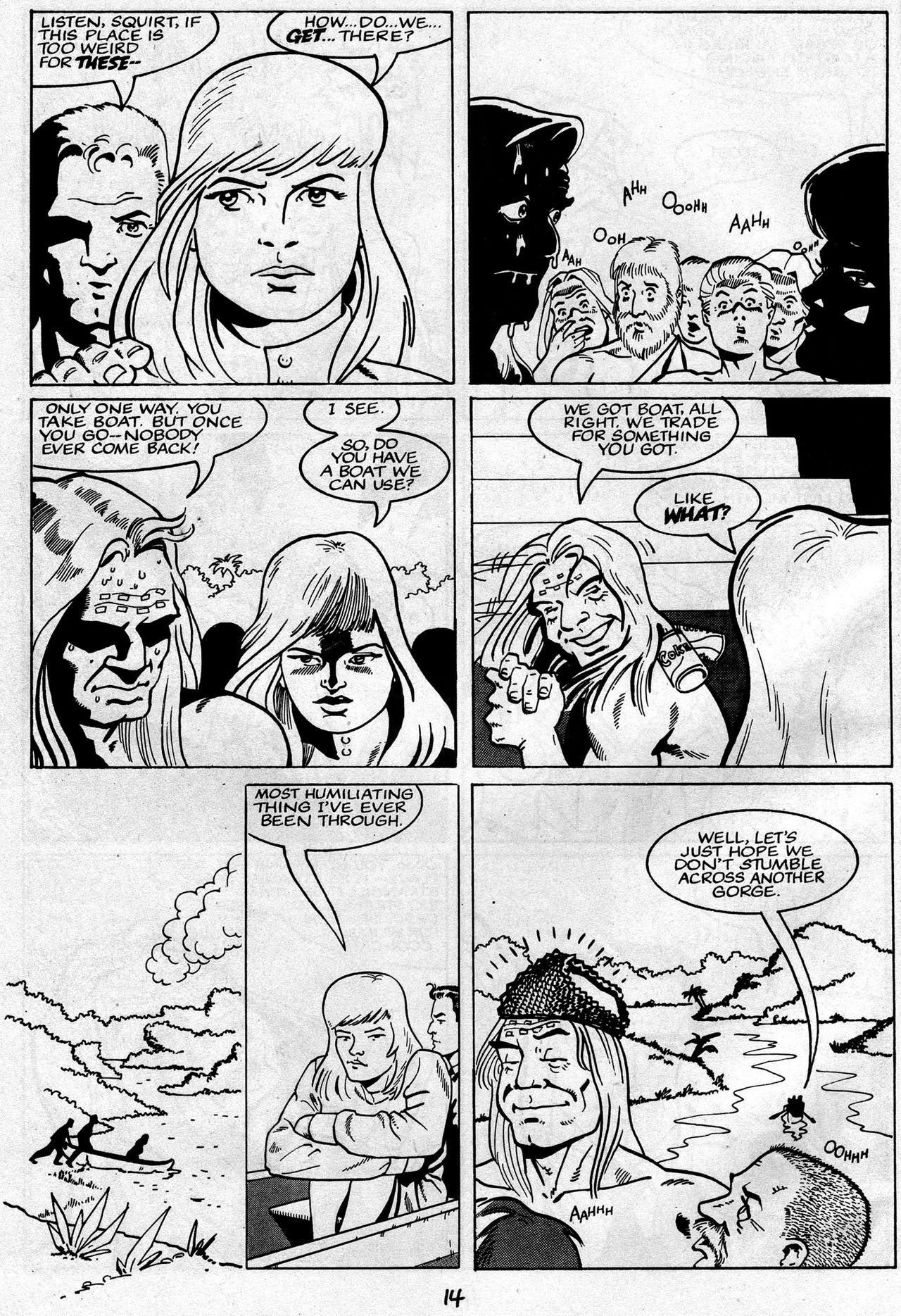 Read online The Trouble With Girls (1989) comic -  Issue #14 - 16