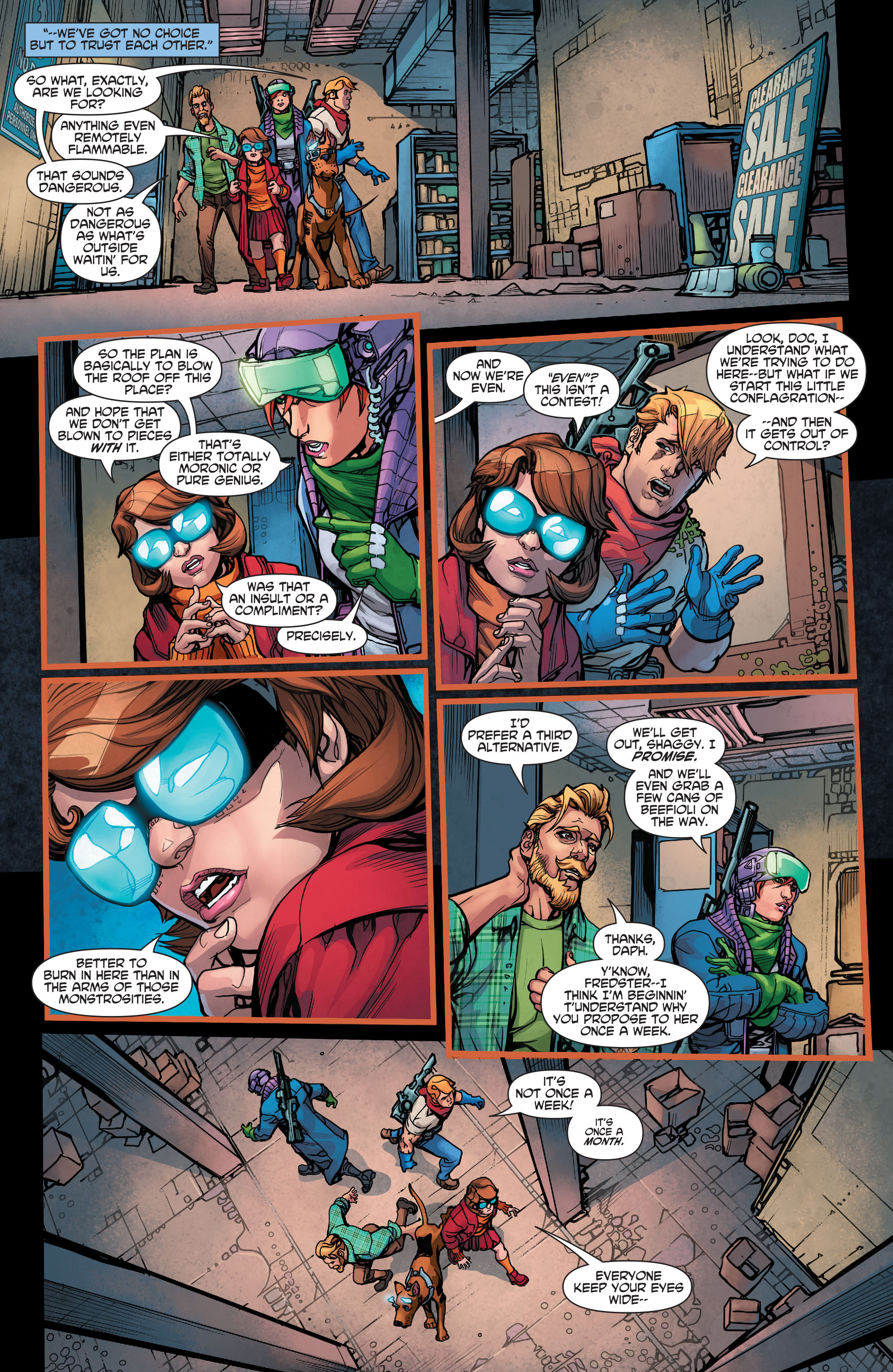 Read online Scooby Apocalypse comic -  Issue #7 - 11
