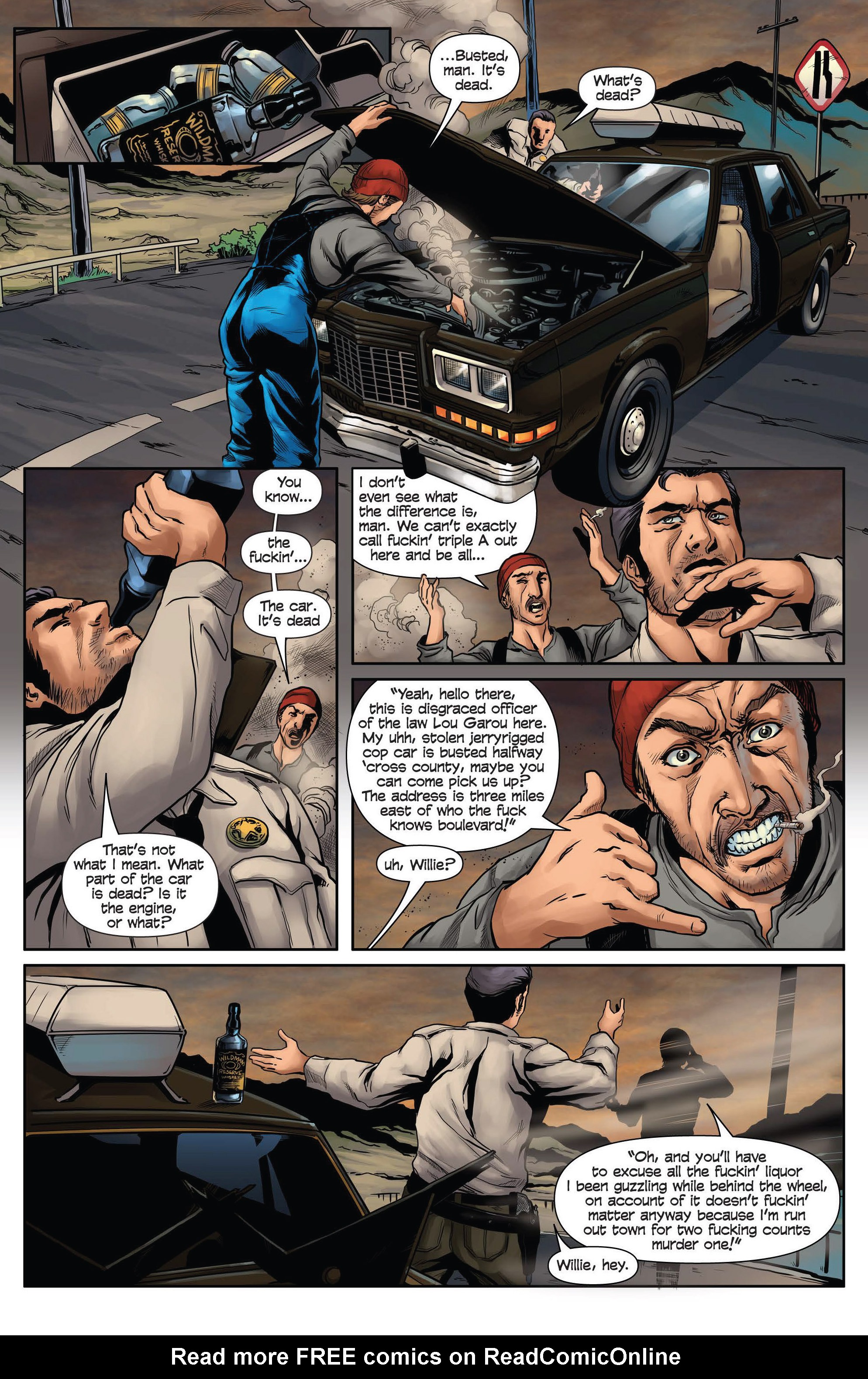 Read online Wolfcop comic -  Issue #1 - 5
