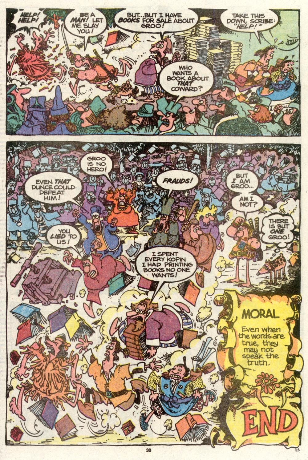 Read online Sergio Aragonés Groo the Wanderer comic -  Issue #70 - 22