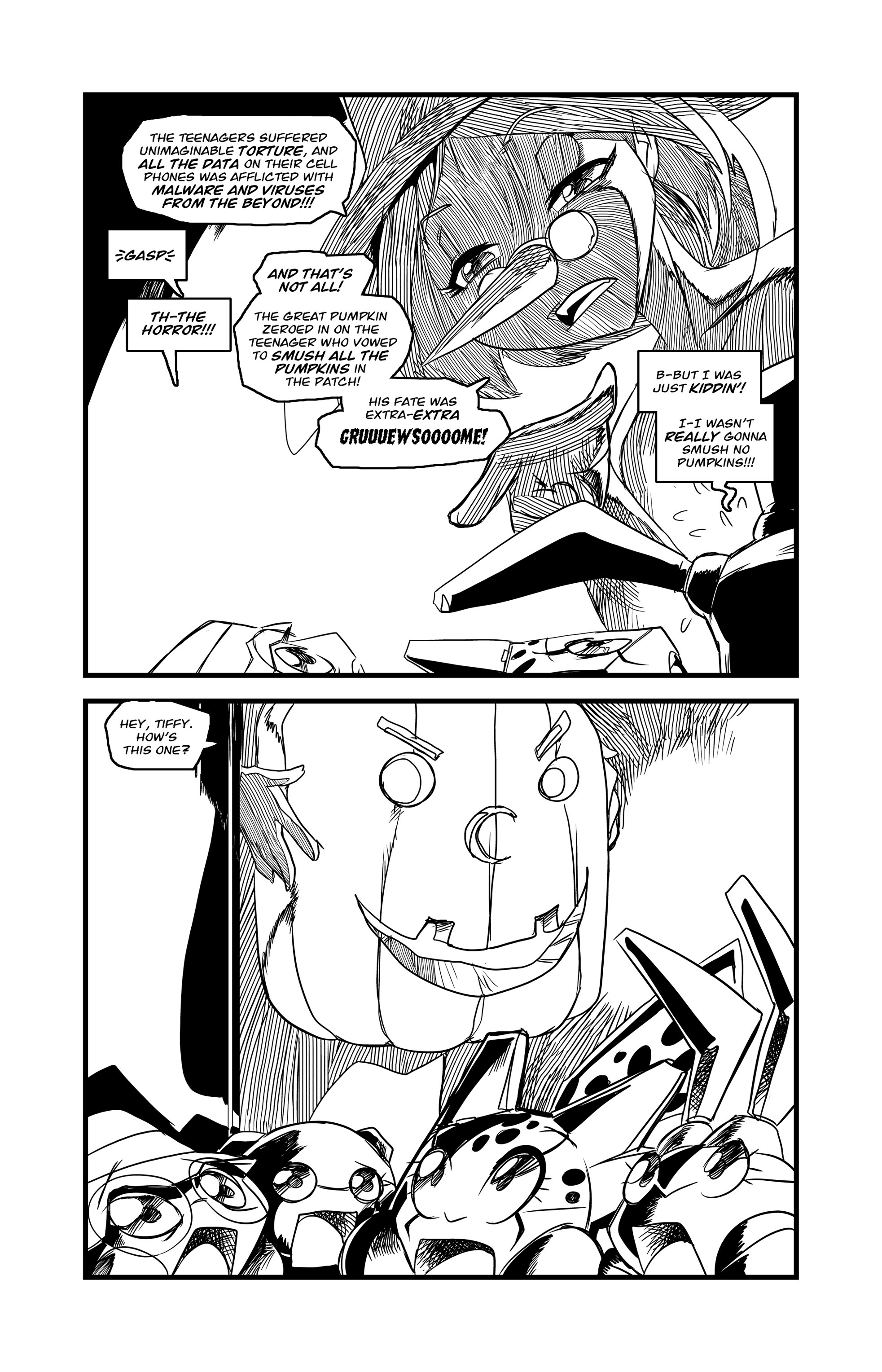 Read online Gold Digger Halloween Special comic -  Issue #6 - 7