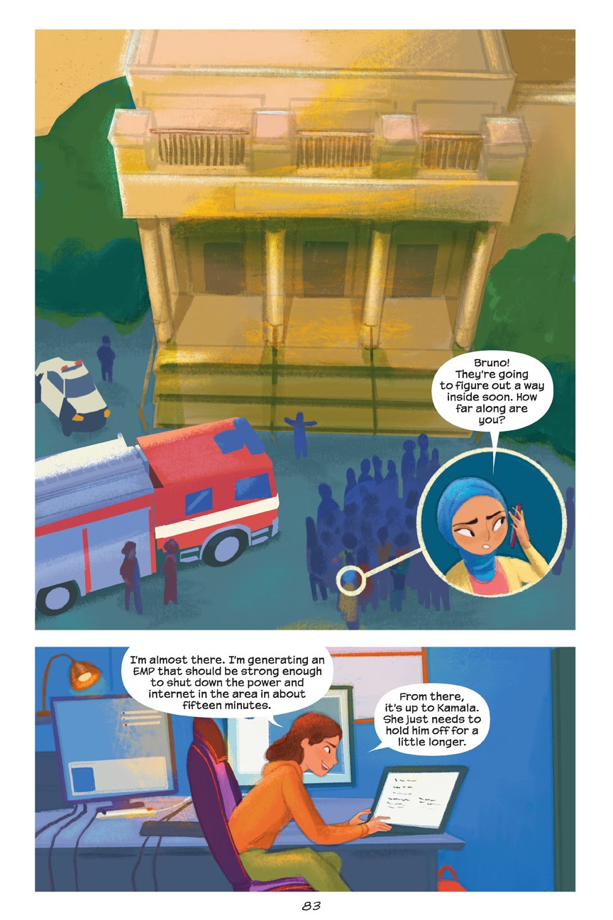 Read online Ms. Marvel: Stretched Thin comic -  Issue # TPB - 86
