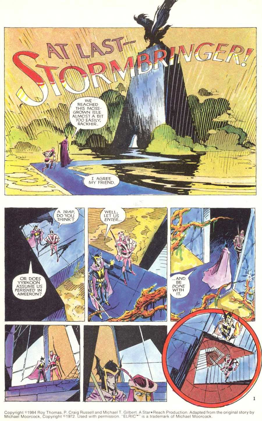 Read online Elric (1983) comic -  Issue #6 - 2