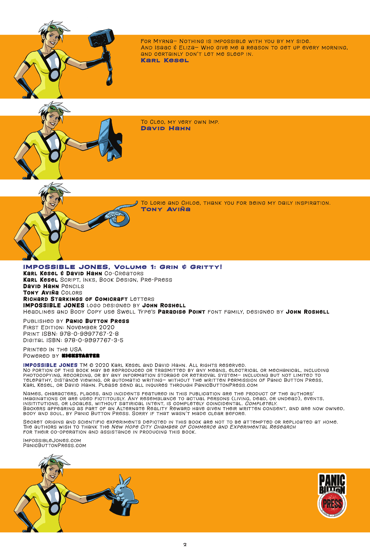 Read online Impossible Jones: Grimm & Gritty comic -  Issue # TPB (Part 1) - 6