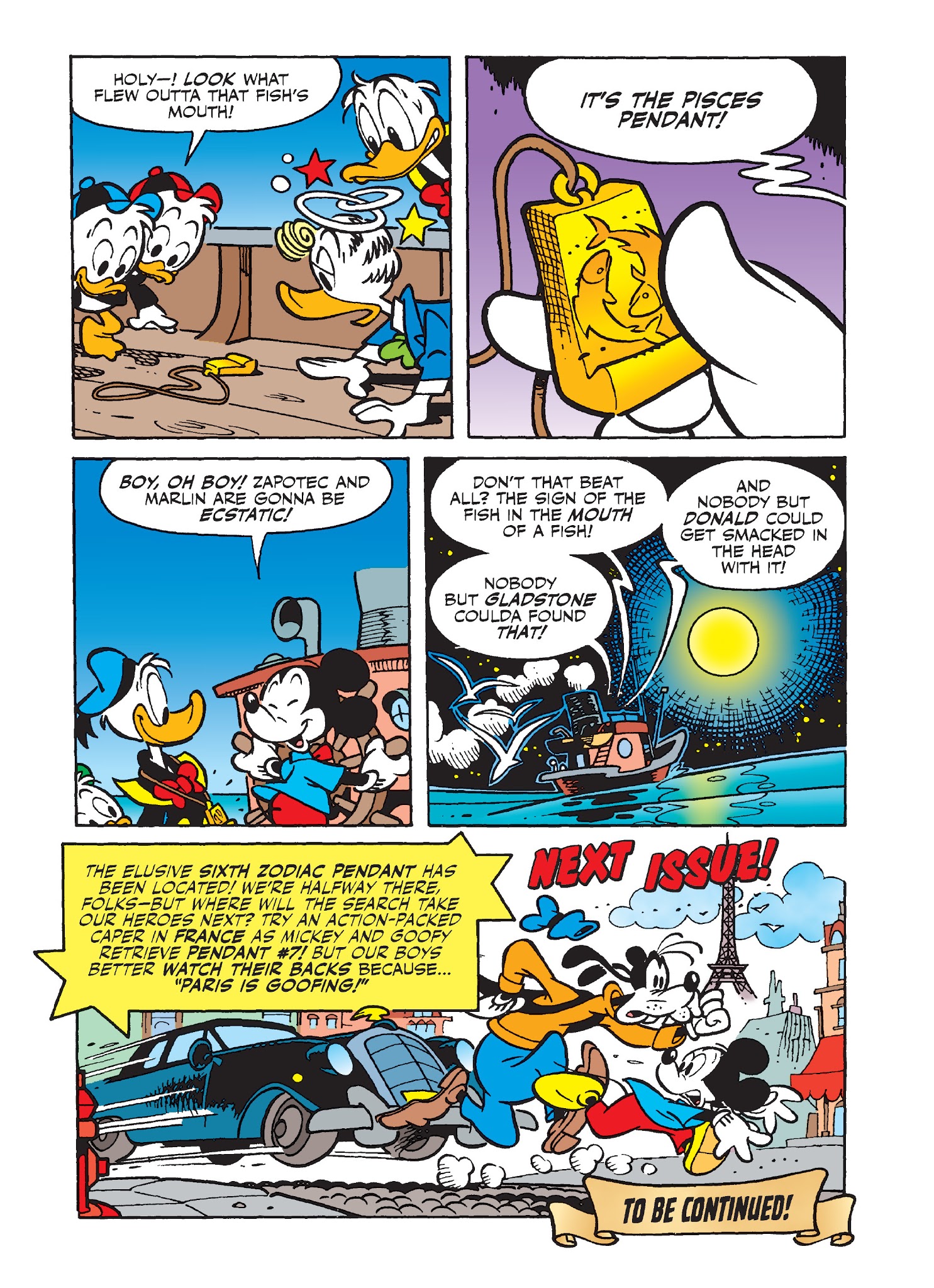 Read online Mickey and Donald: The Search For the Zodiac Stone comic -  Issue # TPB - 183