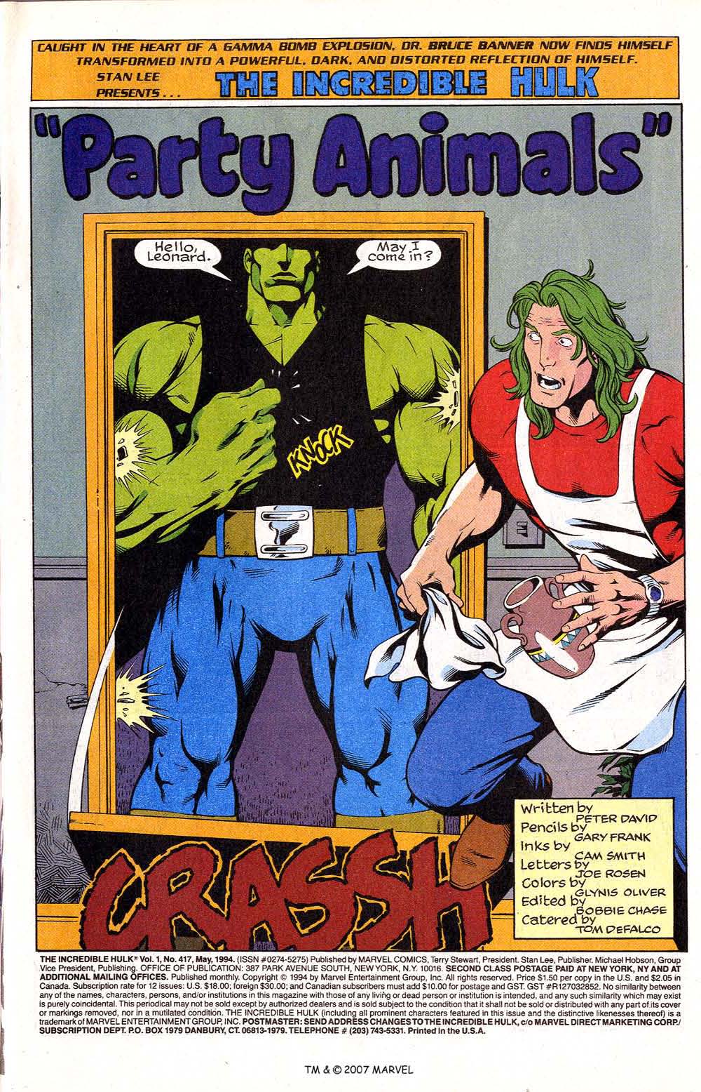 Read online The Incredible Hulk (1968) comic -  Issue #417 - 3